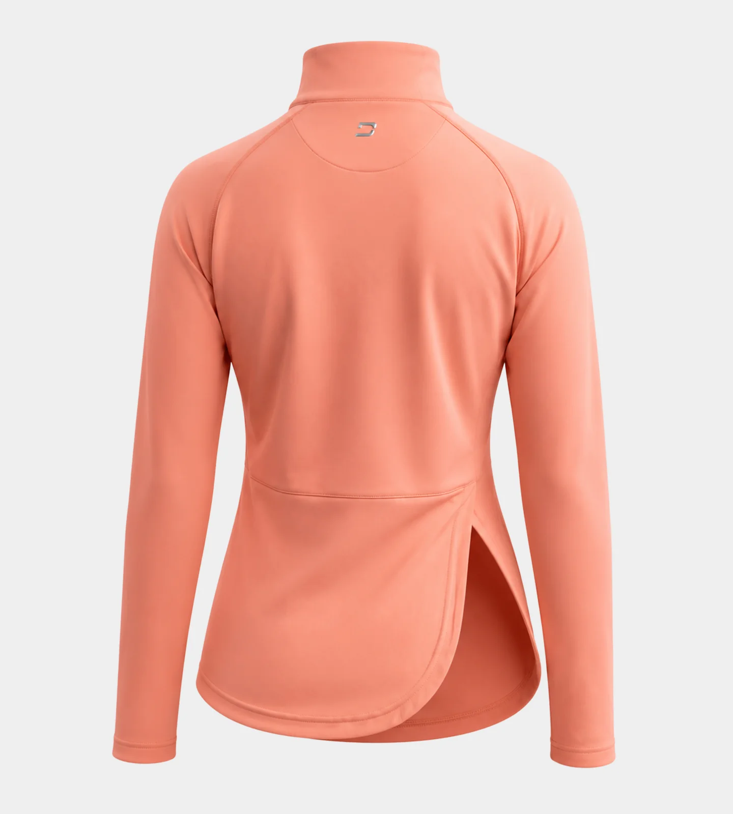 LADIES SPLIT HEM MIDLAYER - CORAL - Image 5