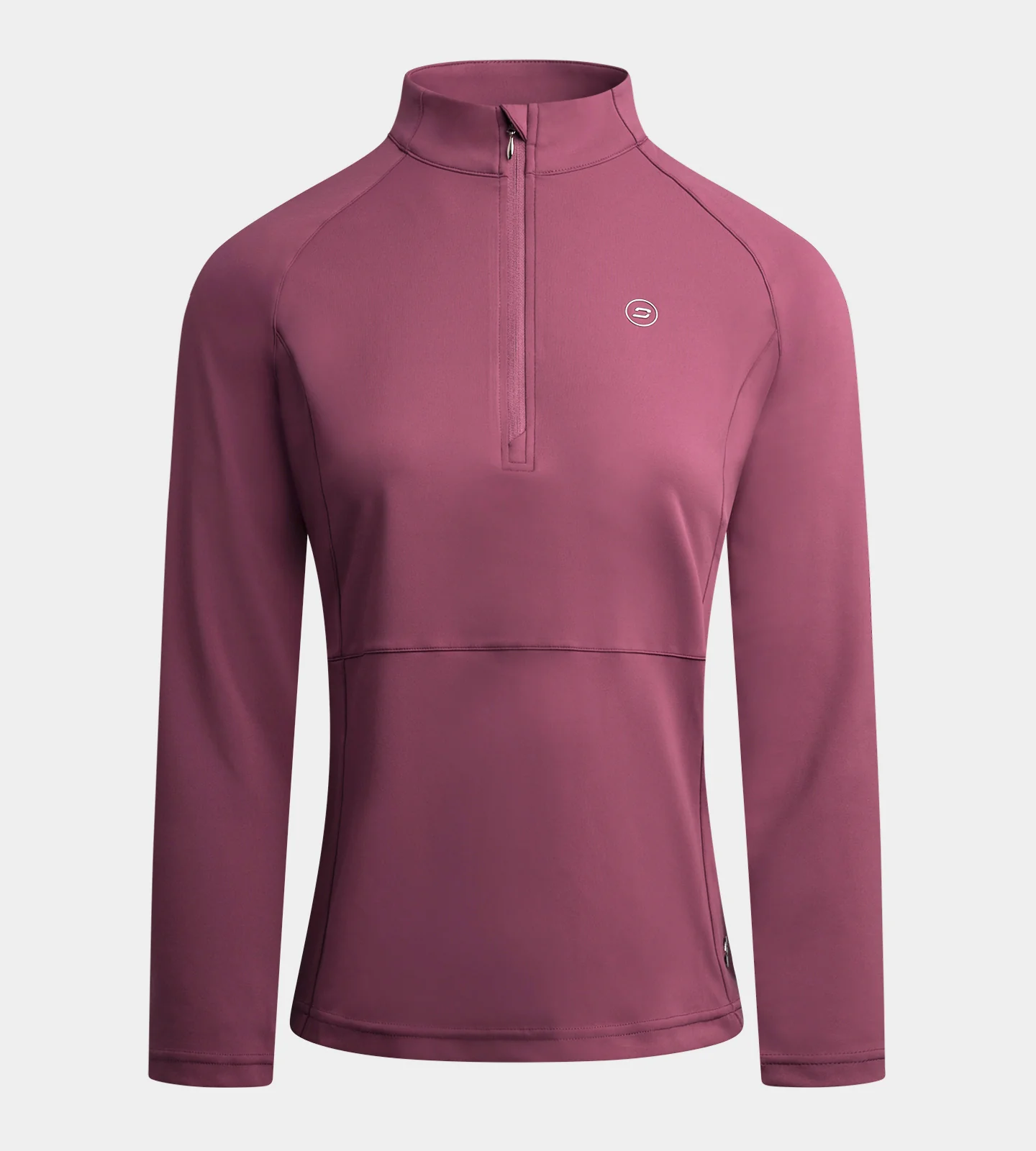 LADIES SPLIT HEM MIDLAYER - MULBERRY - Image 4