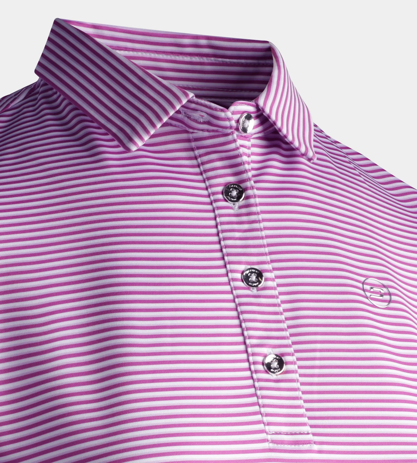 LADIES SPRING POLO - PURPLE - Image 6