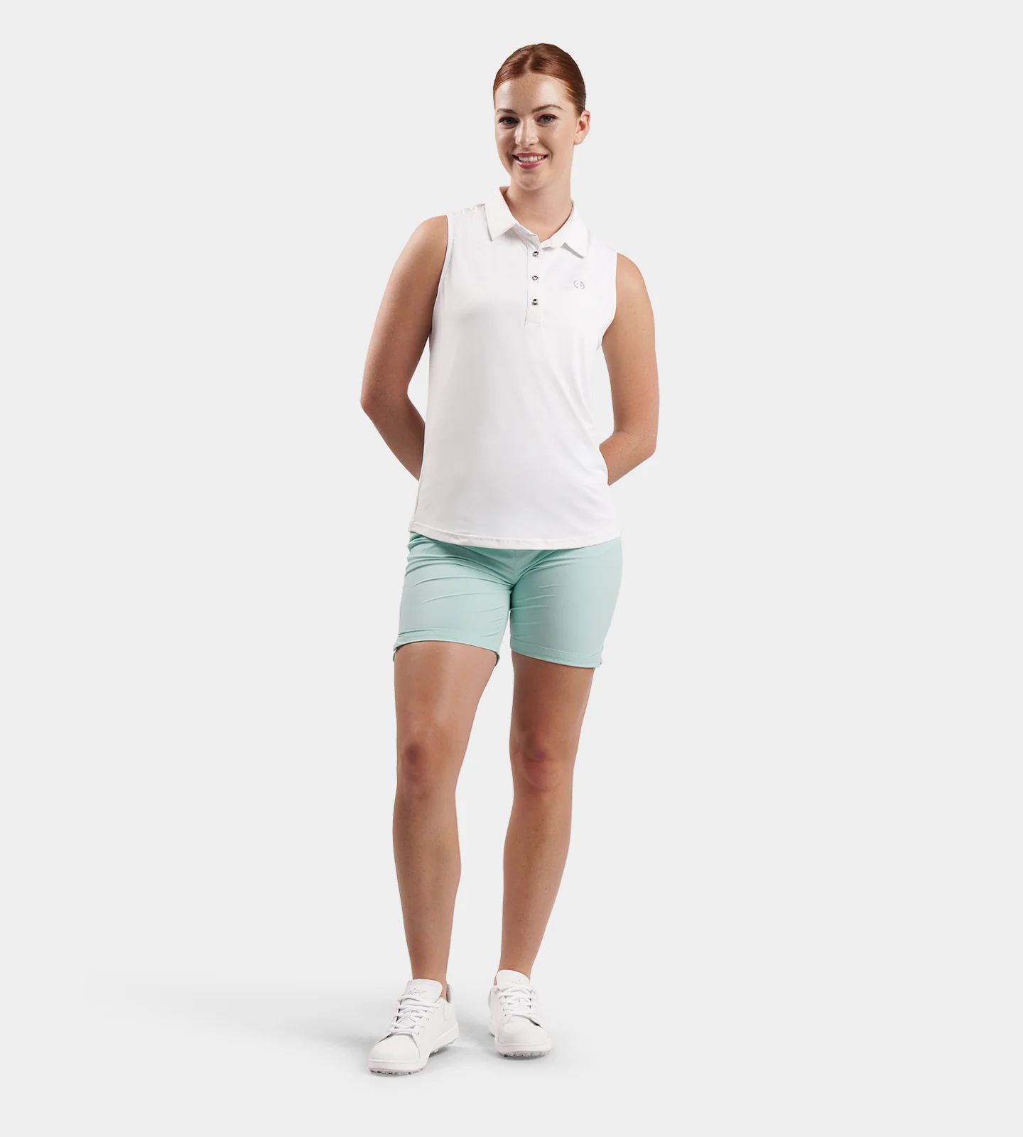 LADIES SUPREME SHORTS - MINT - Image 2