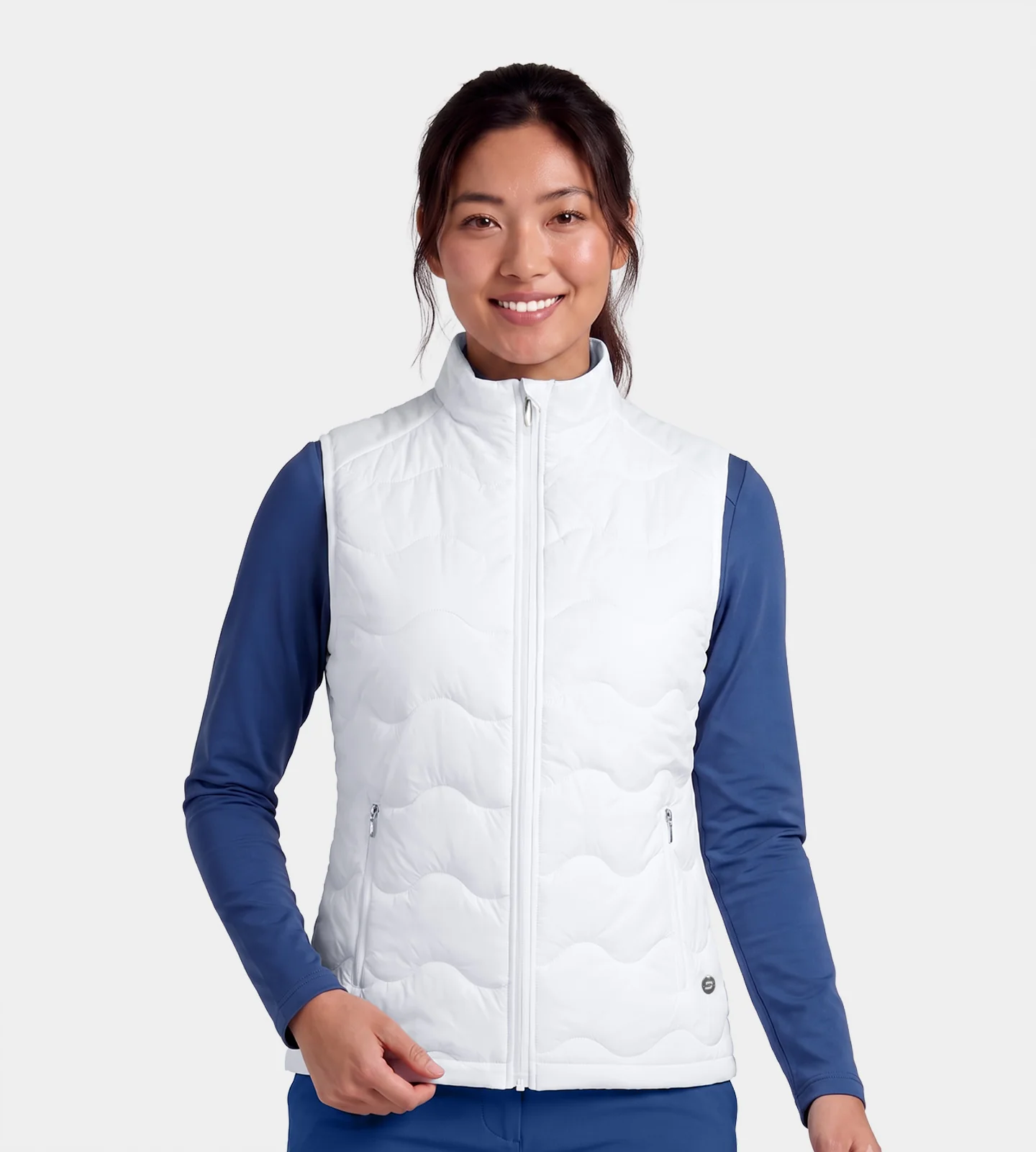 LADIES TECH GILET - WHITE
