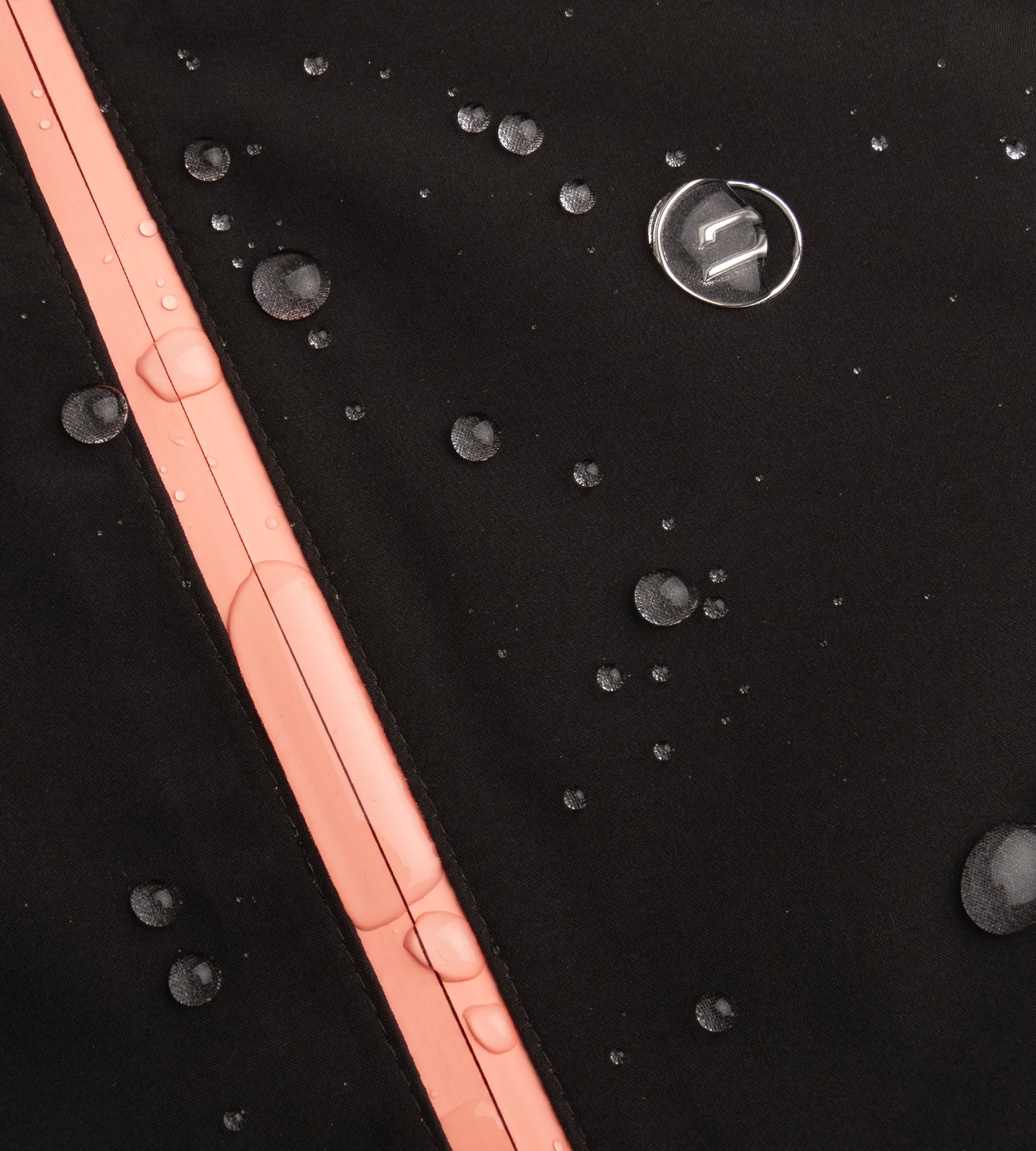 LADIES THERMA RAIN JACKET - BLACK - Image 6