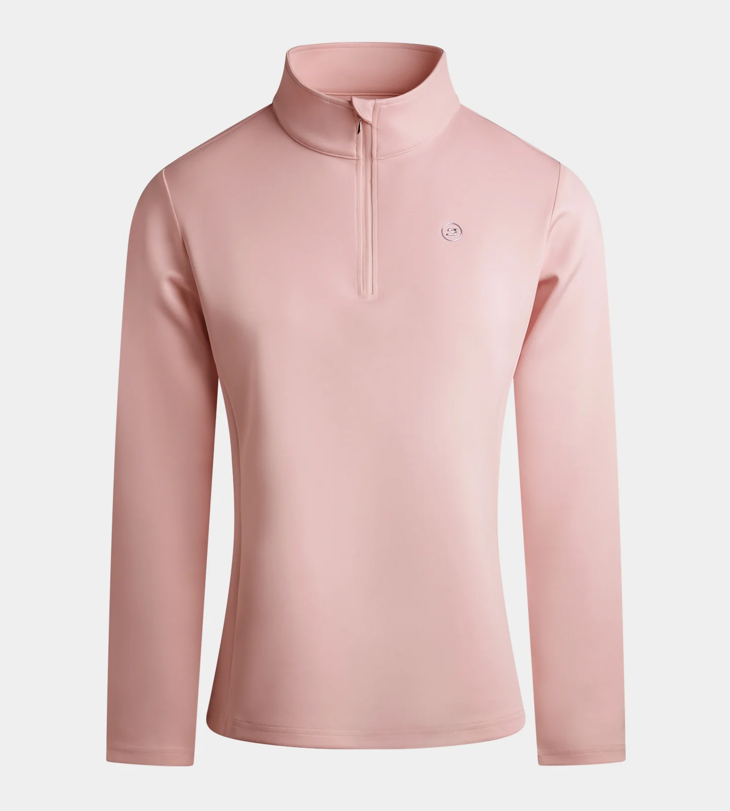 LADIES ULTRA BLEND MIDLAYER - BLUSH - Image 4