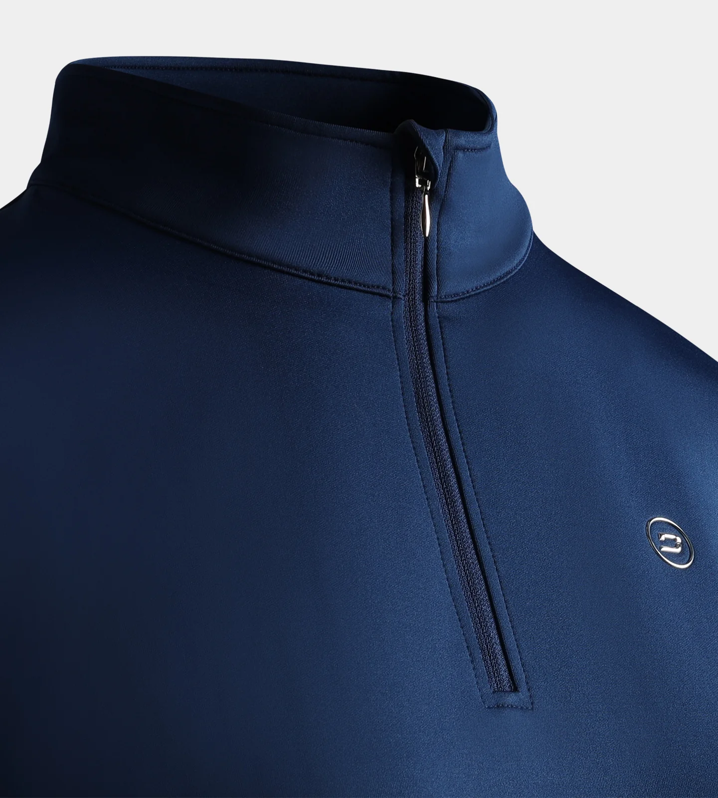 LADIES ULTRA BLEND MIDLAYER - NAVY - Image 7