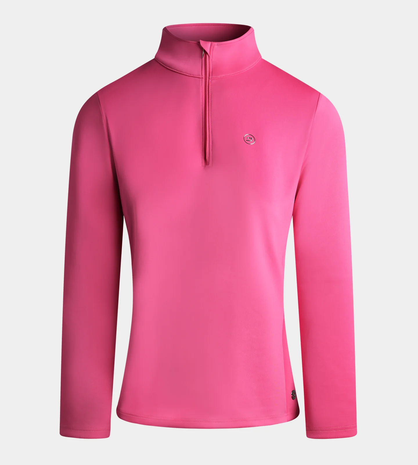 LADIES ULTRA BLEND MIDLAYER - PINK - Image 4