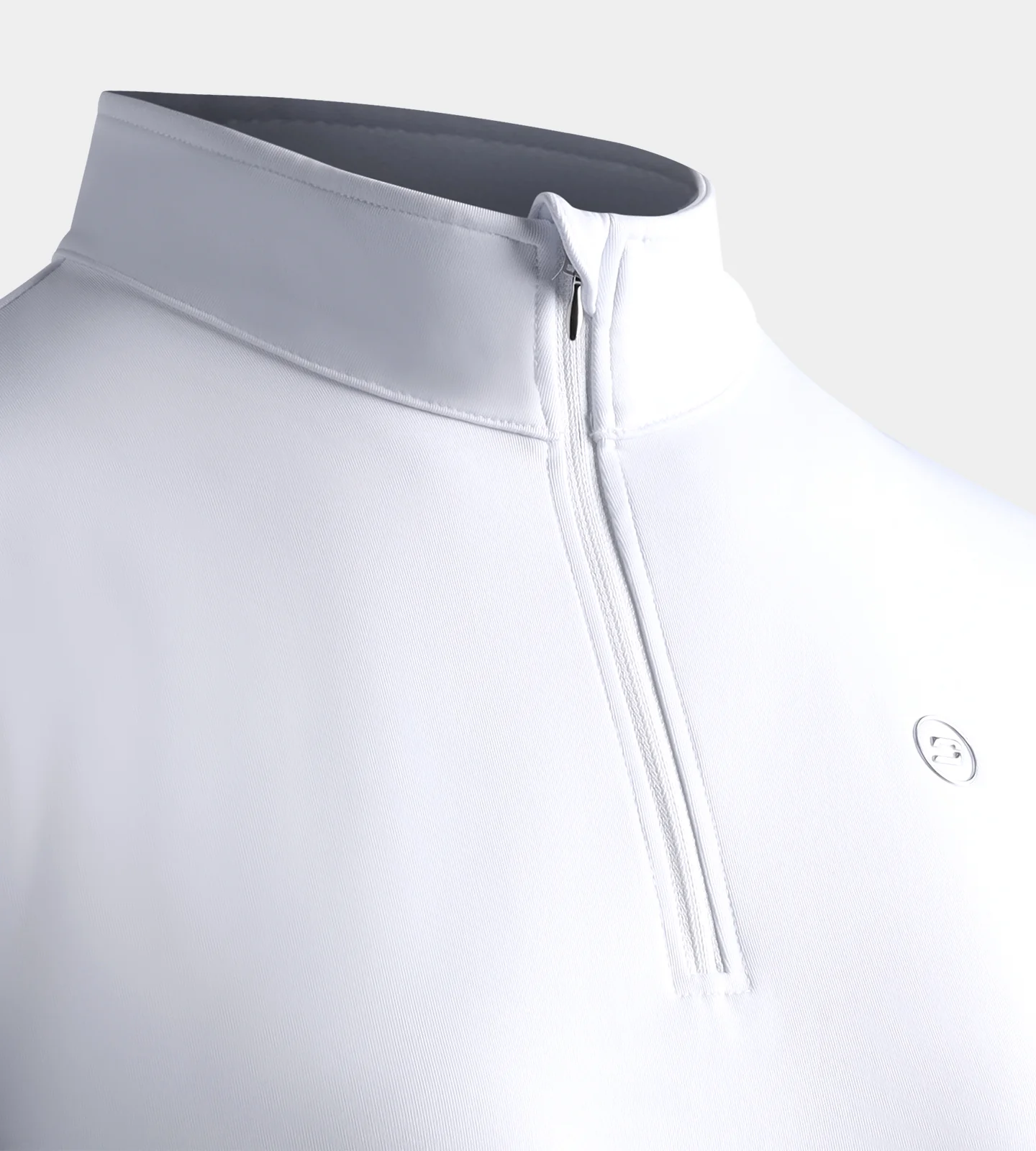LADIES ULTRA BLEND MIDLAYER - WHITE - Image 7