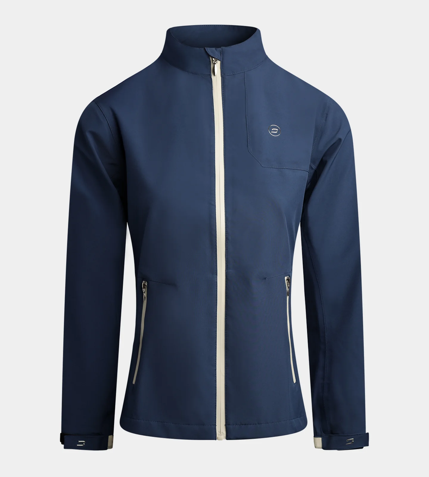 LADIES VENUS RAIN JACKET - NAVY - Image 3