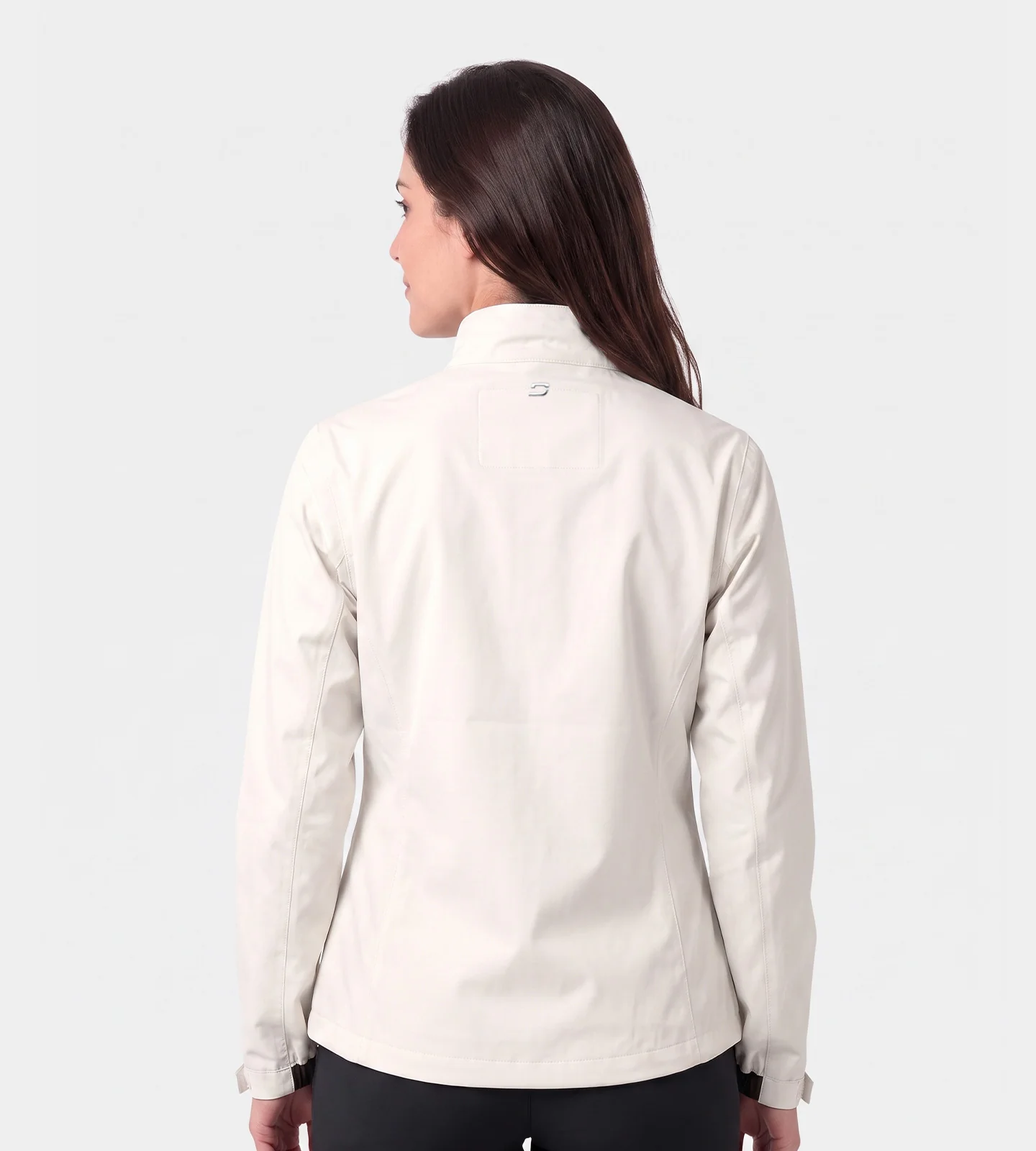 LADIES VENUS RAIN JACKET - WHITE - Image 2