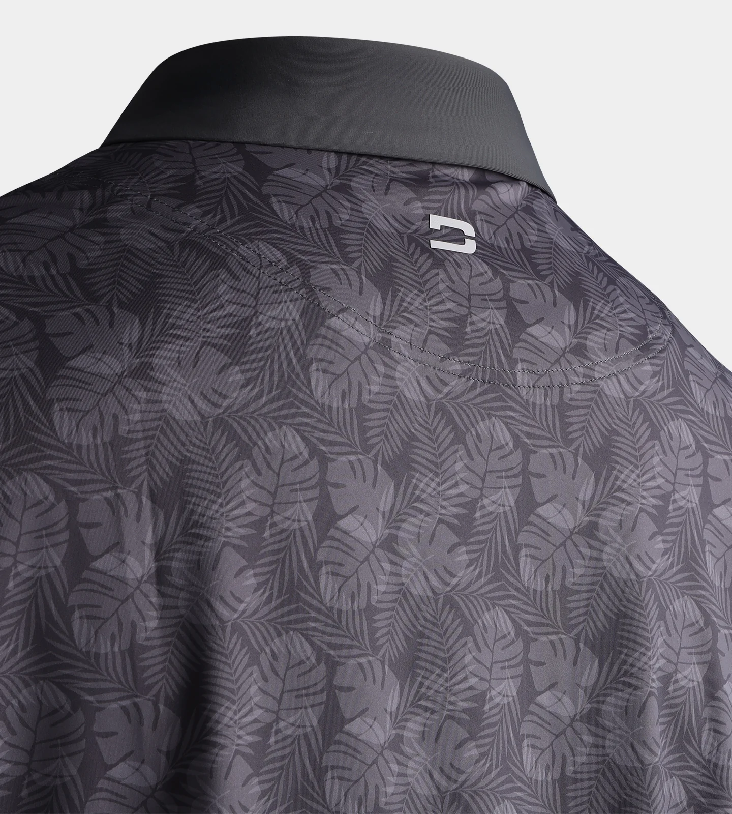 LEAVES POLO - CHARCOAL - Image 7
