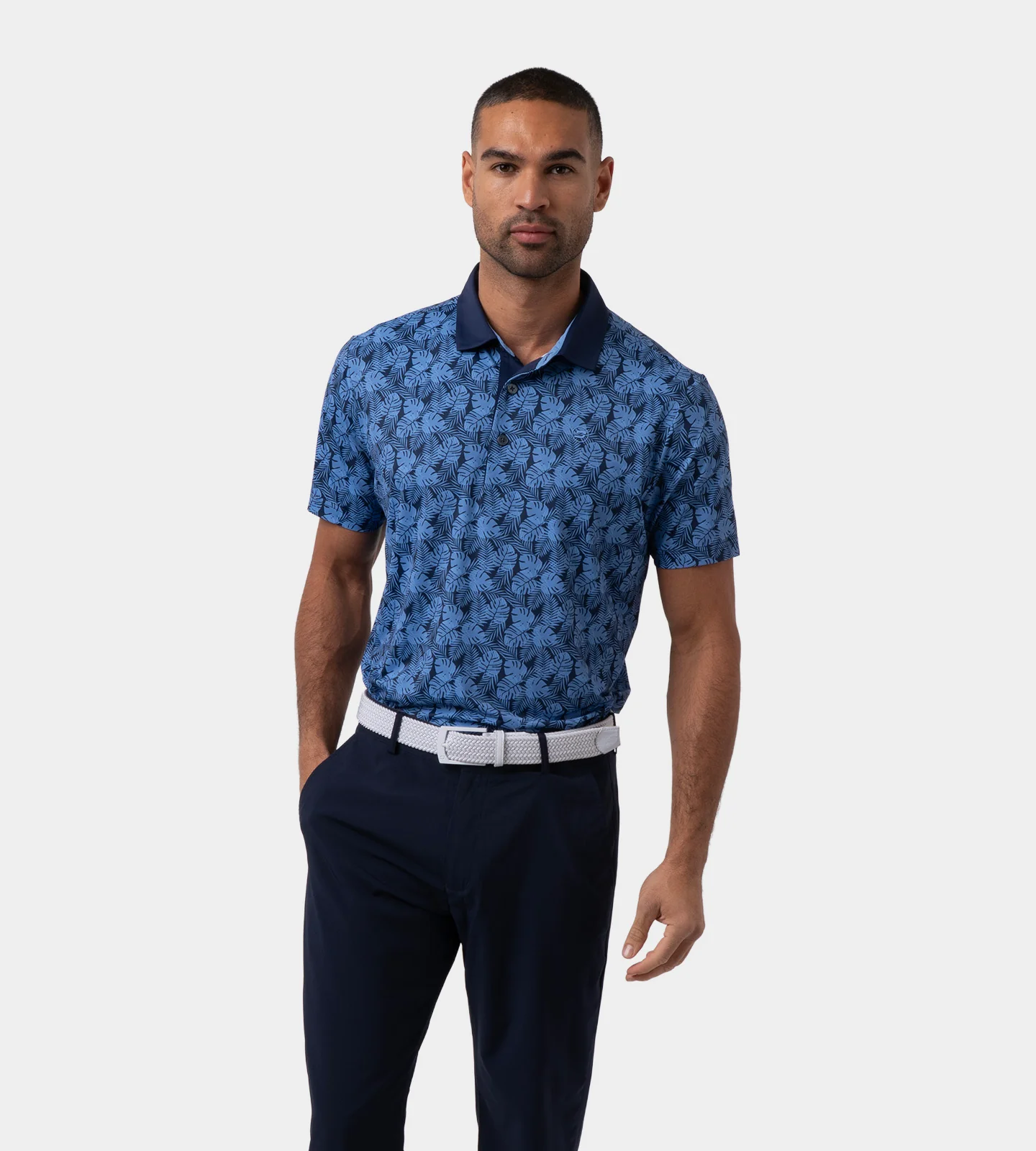 LEAVES POLO - NAVY - Image 2
