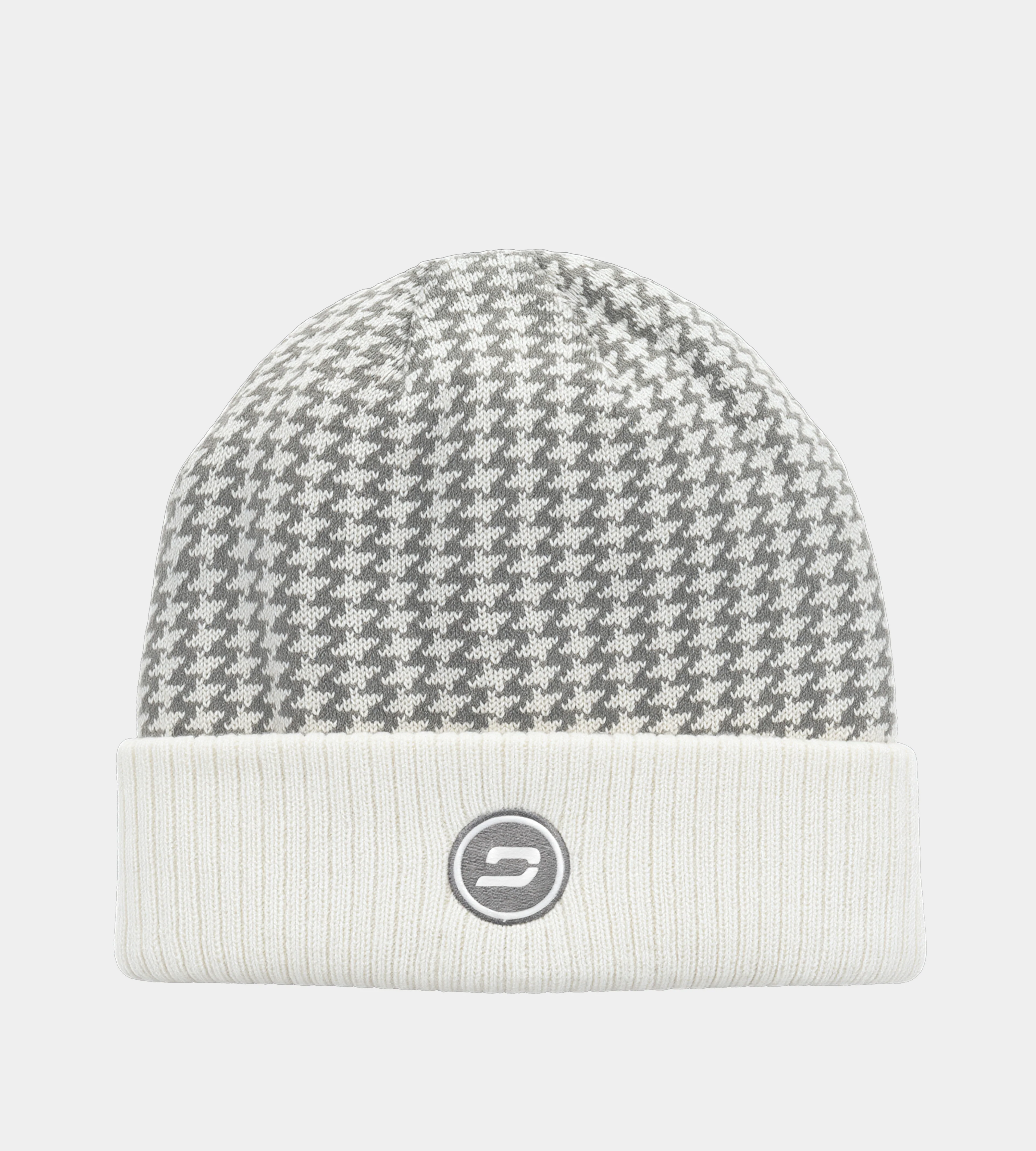 LUXE GOLF BEANIE - WHITE