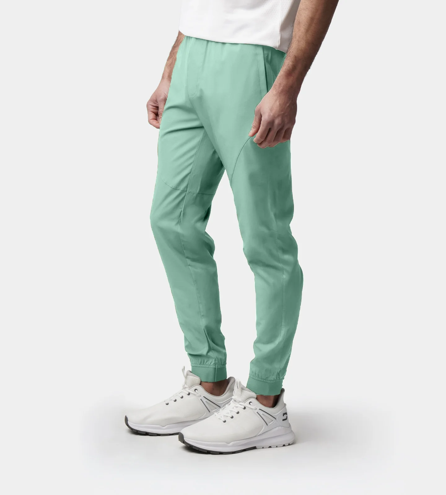 LUXE GOLF JOGGERS - SAGE - Image 3