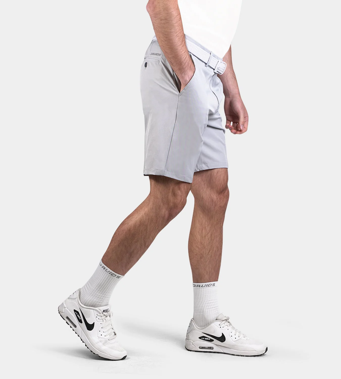 CLIMA GOLF SHORTS - GREY - Image 4