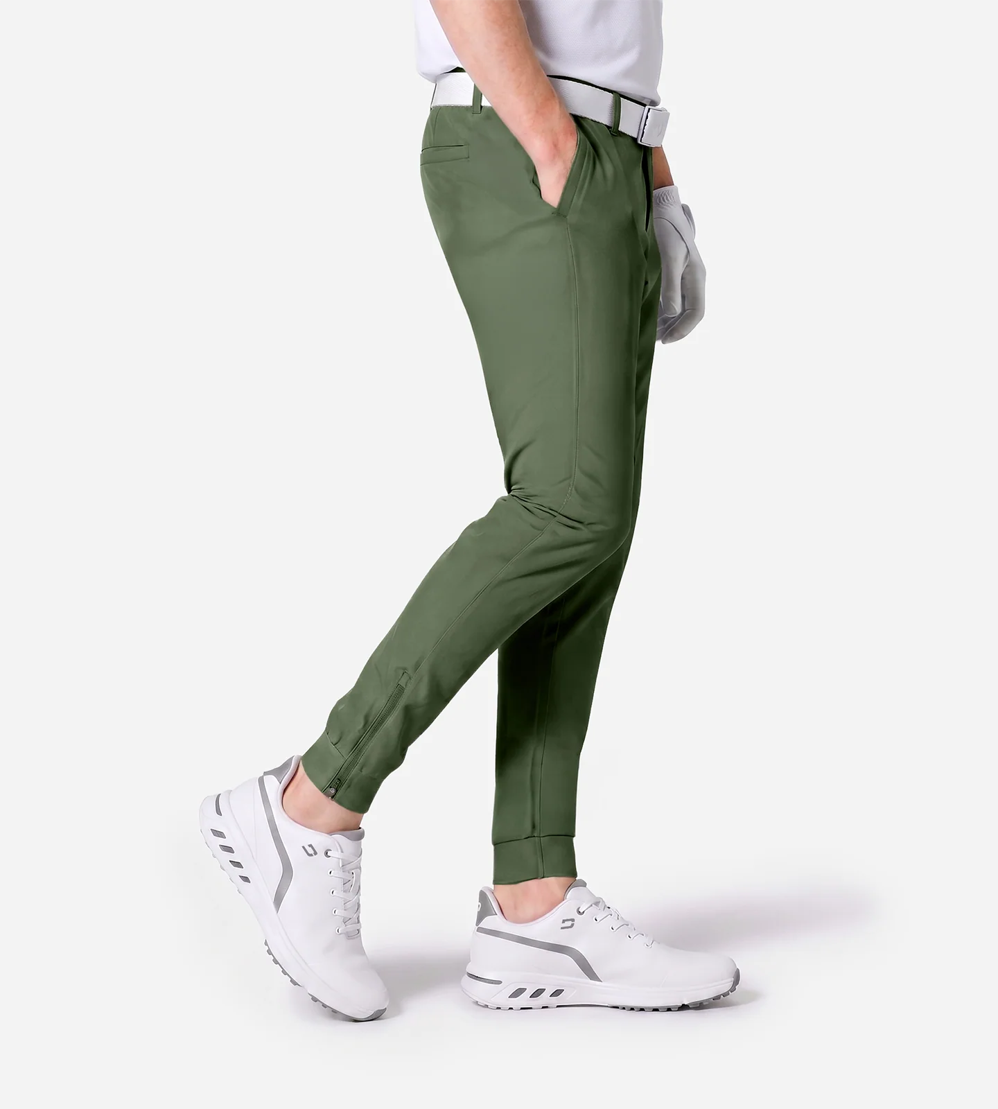 MEN'S GOLF JOGGERS - KHAKI - Image 3