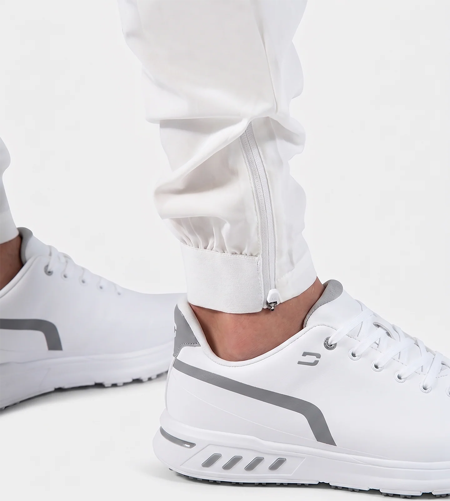 MEN'S GOLF JOGGERS - WHITE - Image 7