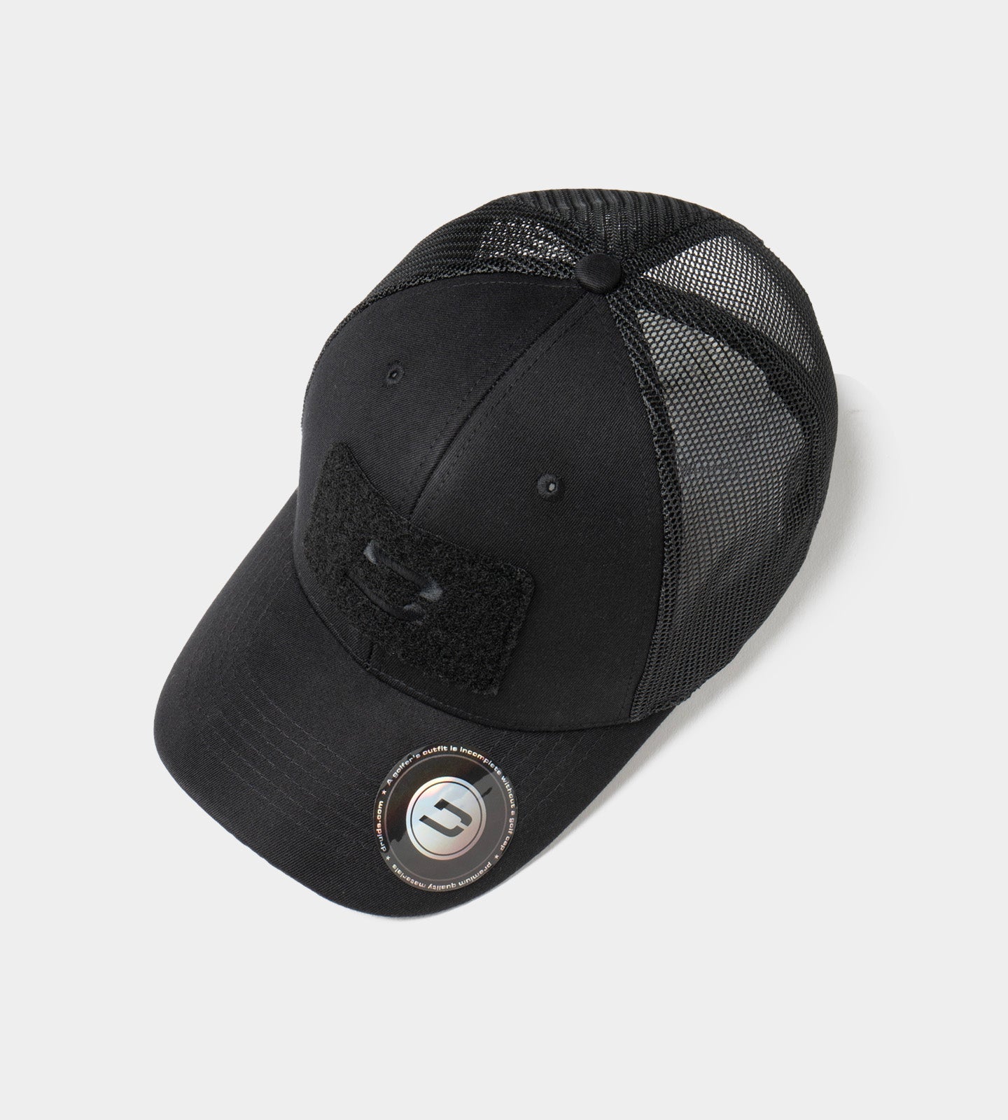 OAK VELCRO CAP - BLACK / BLACK - Image 3
