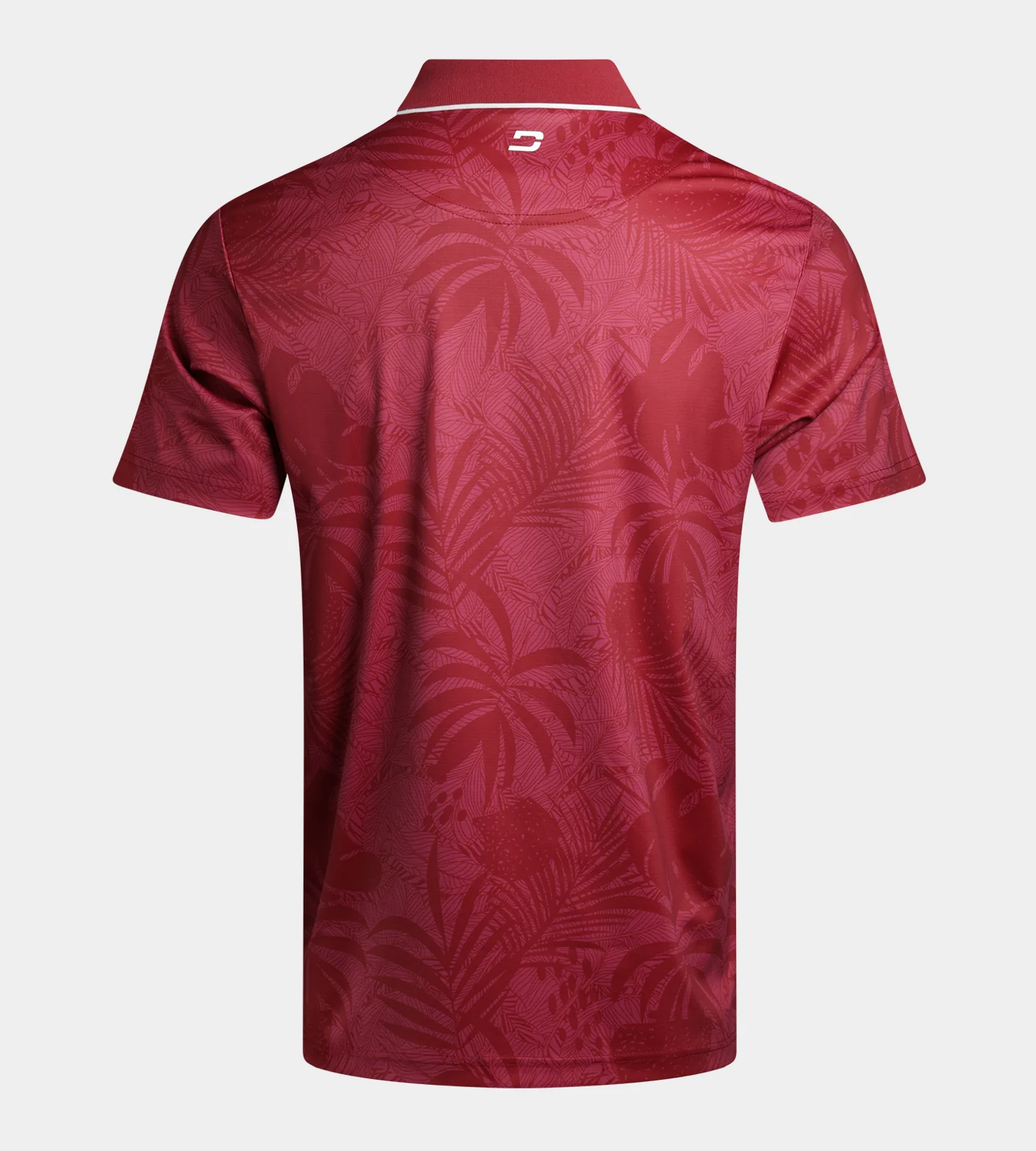 PALMLINE POLO - BURGUNDY - Image 3