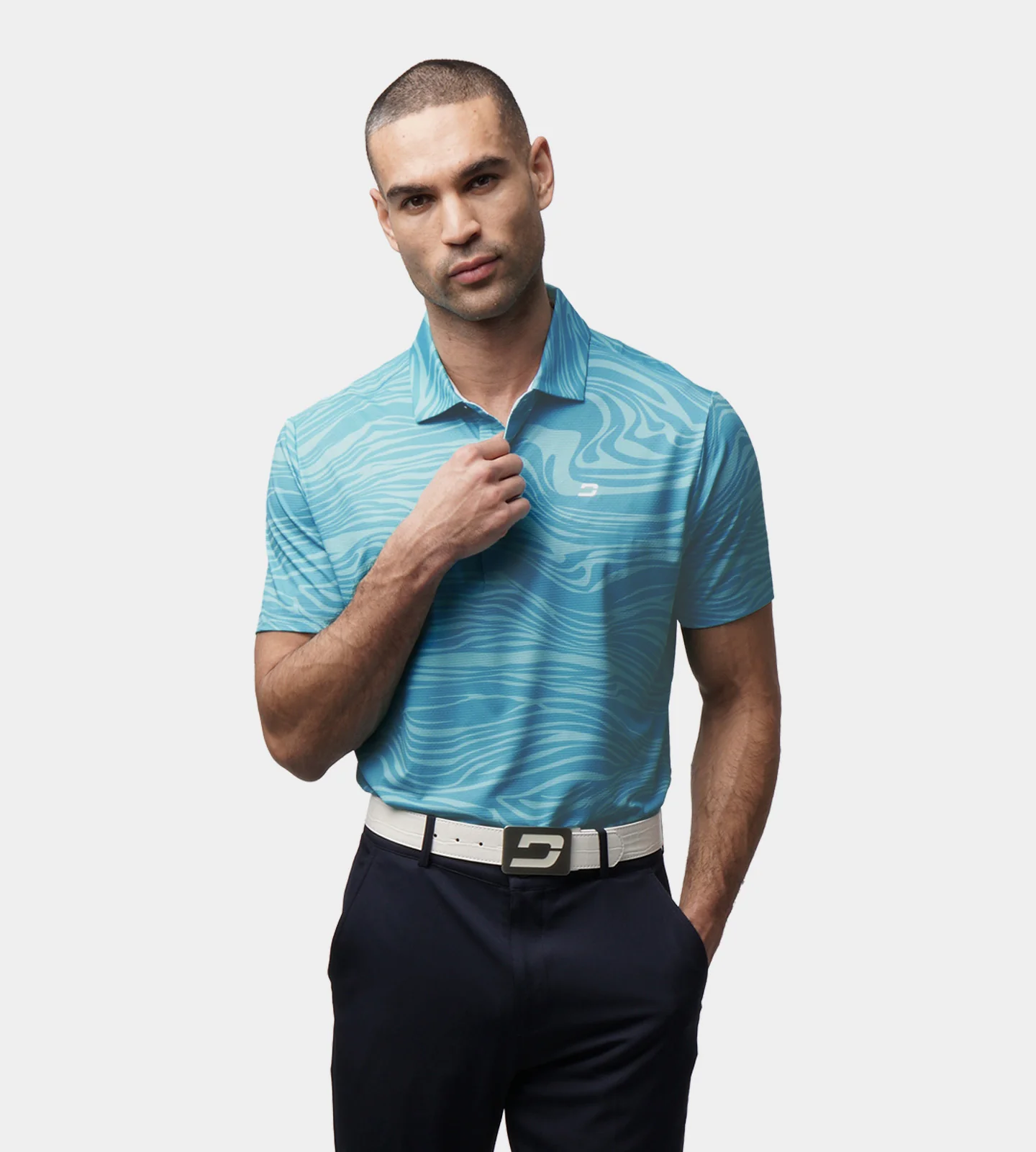 PANDA POLO - TEAL - Image 2