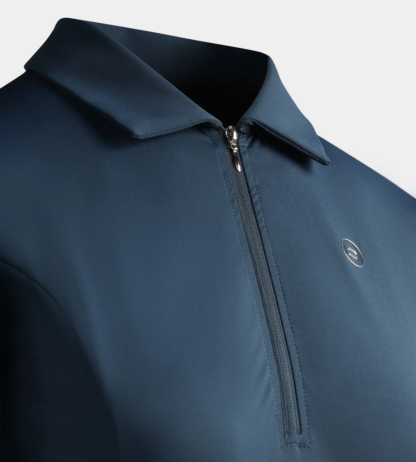 LADIES POLO ESSENTIAL DRESS - NAVY - Image 4