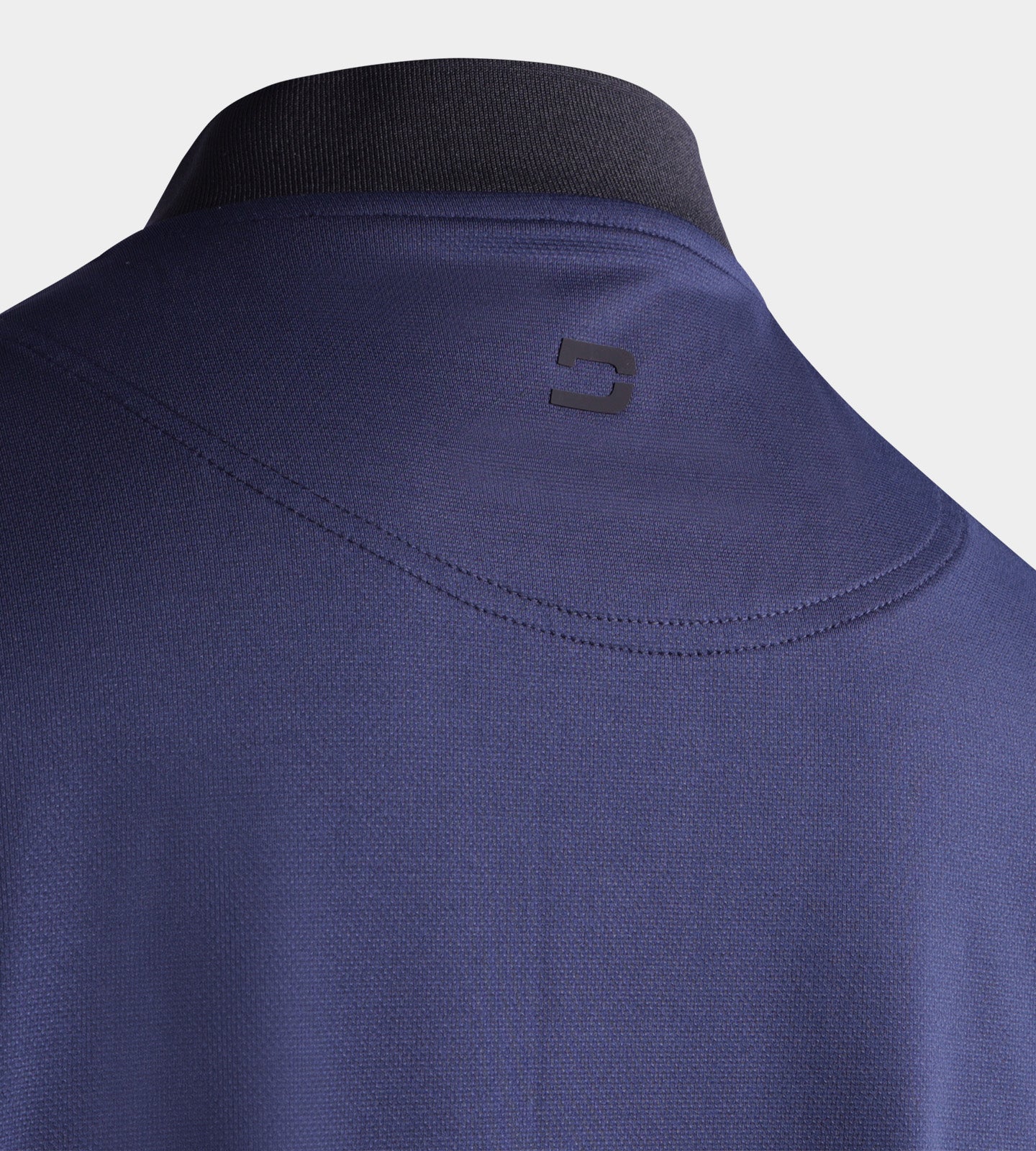 RIBBED PRIME POLO - NAVY - Image 7