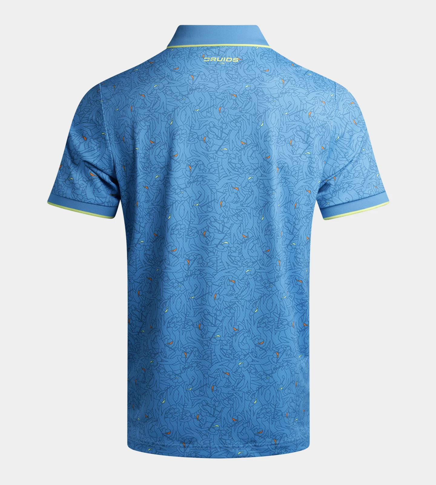 SKETCH SHOT POLO - BLUE - Image 3