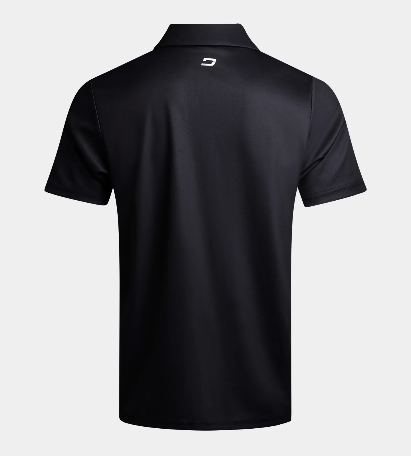 STRIPE PERFORMANCE POLO - BLACK - Image 3