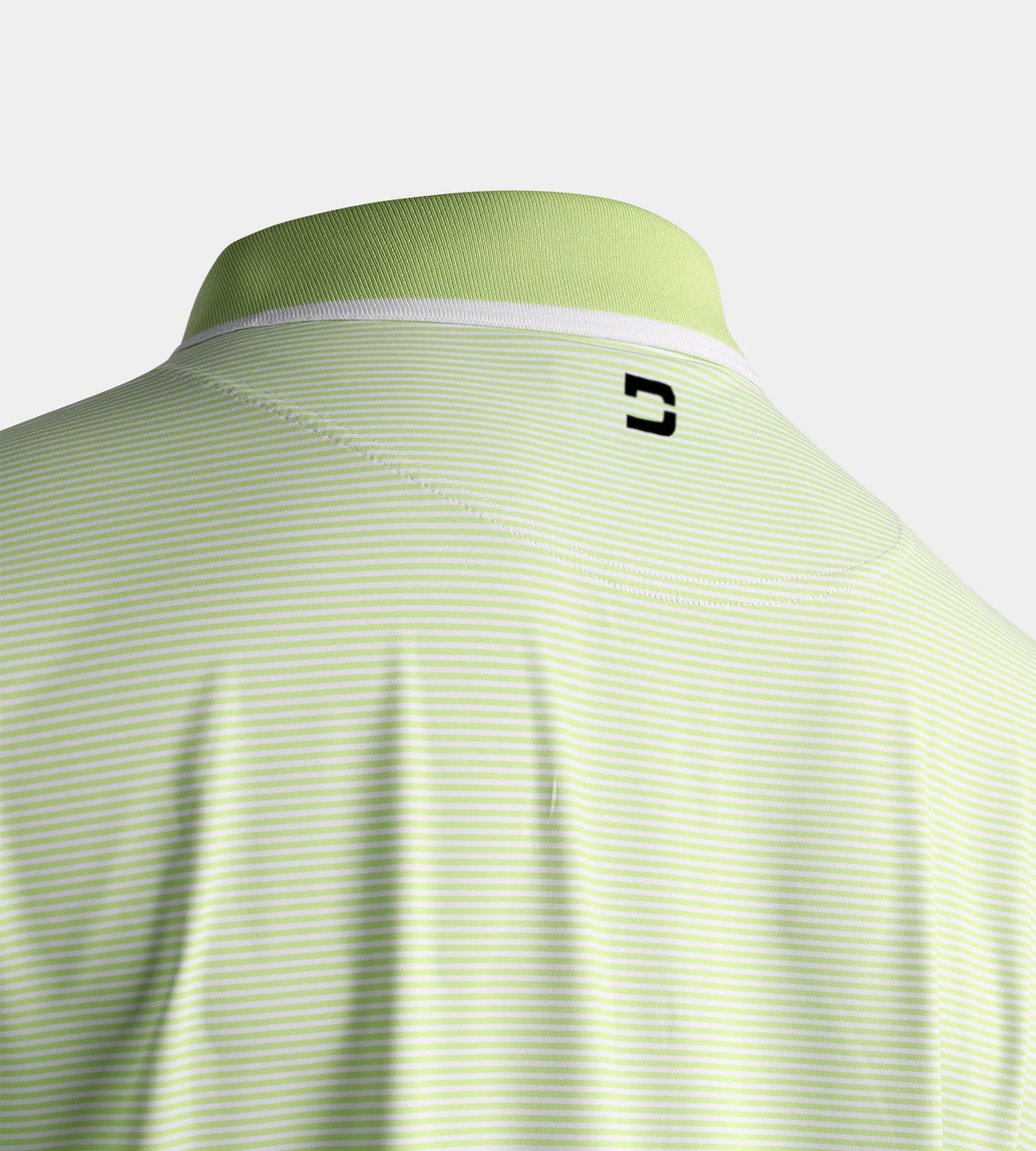 STRIPE POLO - LIME - Image 4