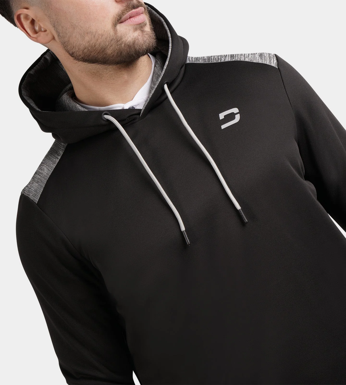 TEE-TIME HOODIE - BLACK - Image 3