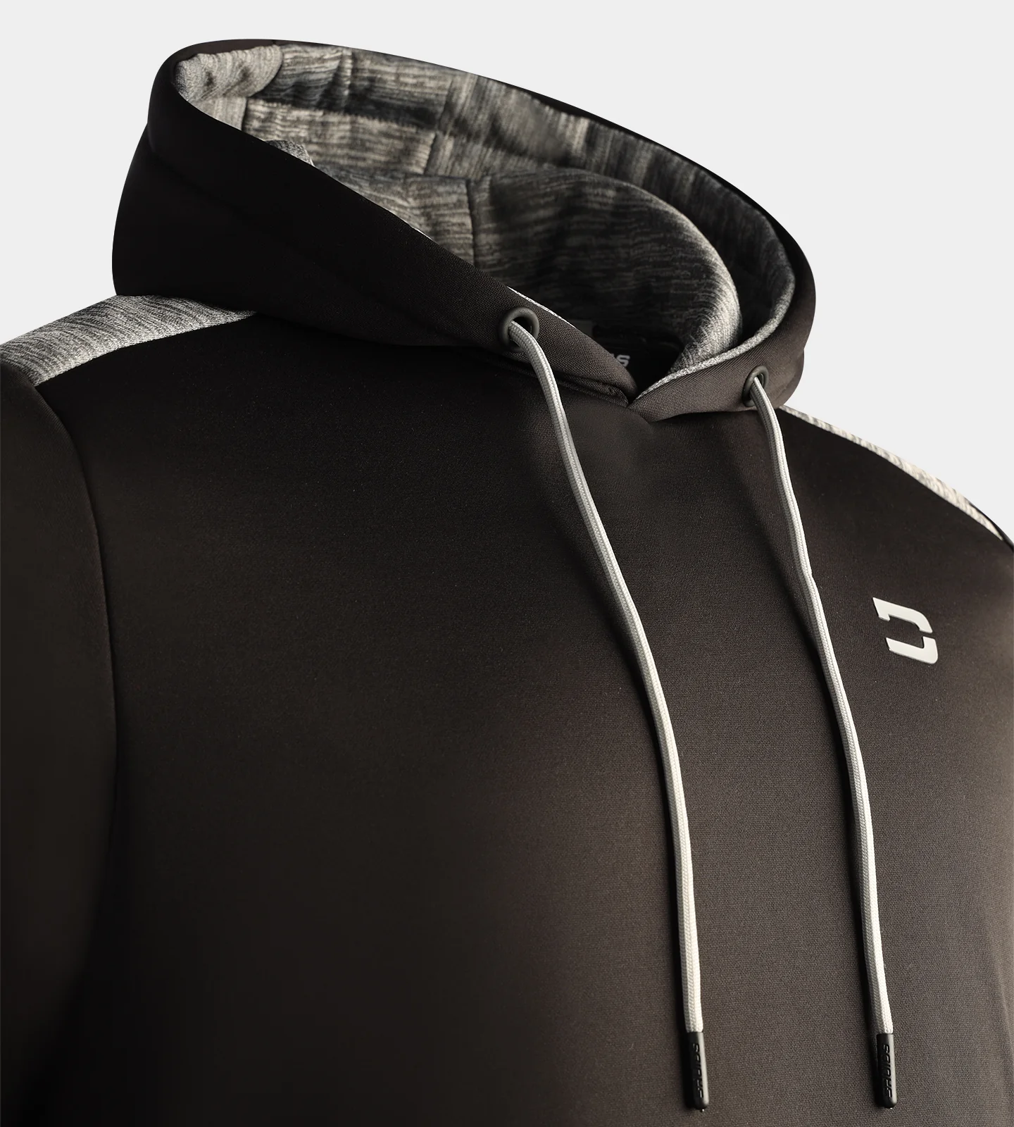 TEE-TIME HOODIE - BLACK - Image 6