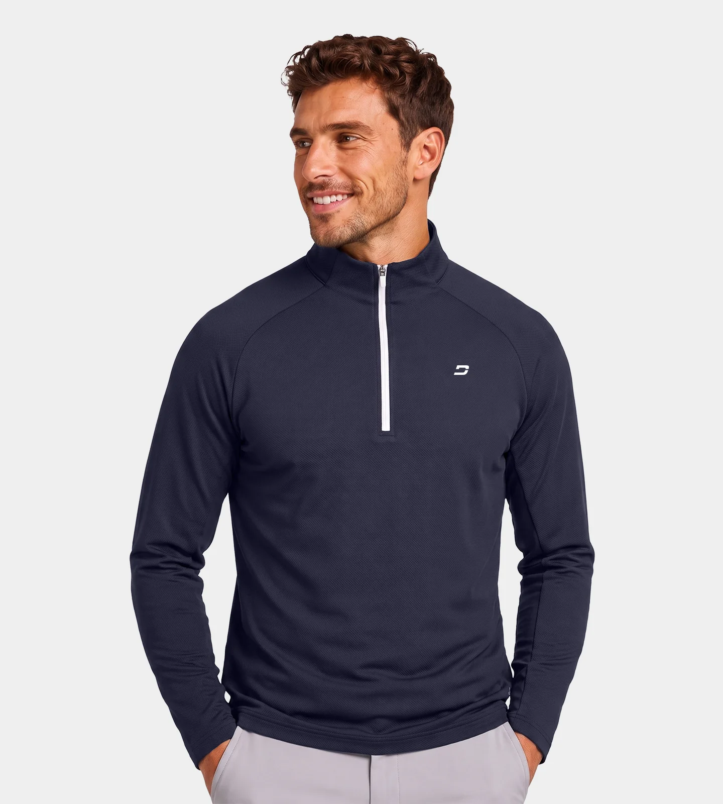 TERRY MIDLAYER - NAVY - Image 2