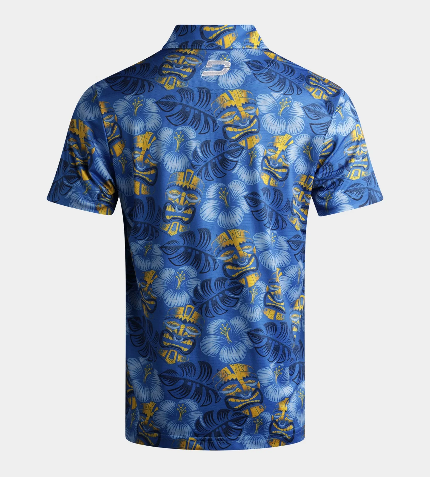 TIKI POLO - BLUE / YELLOW - Image 3