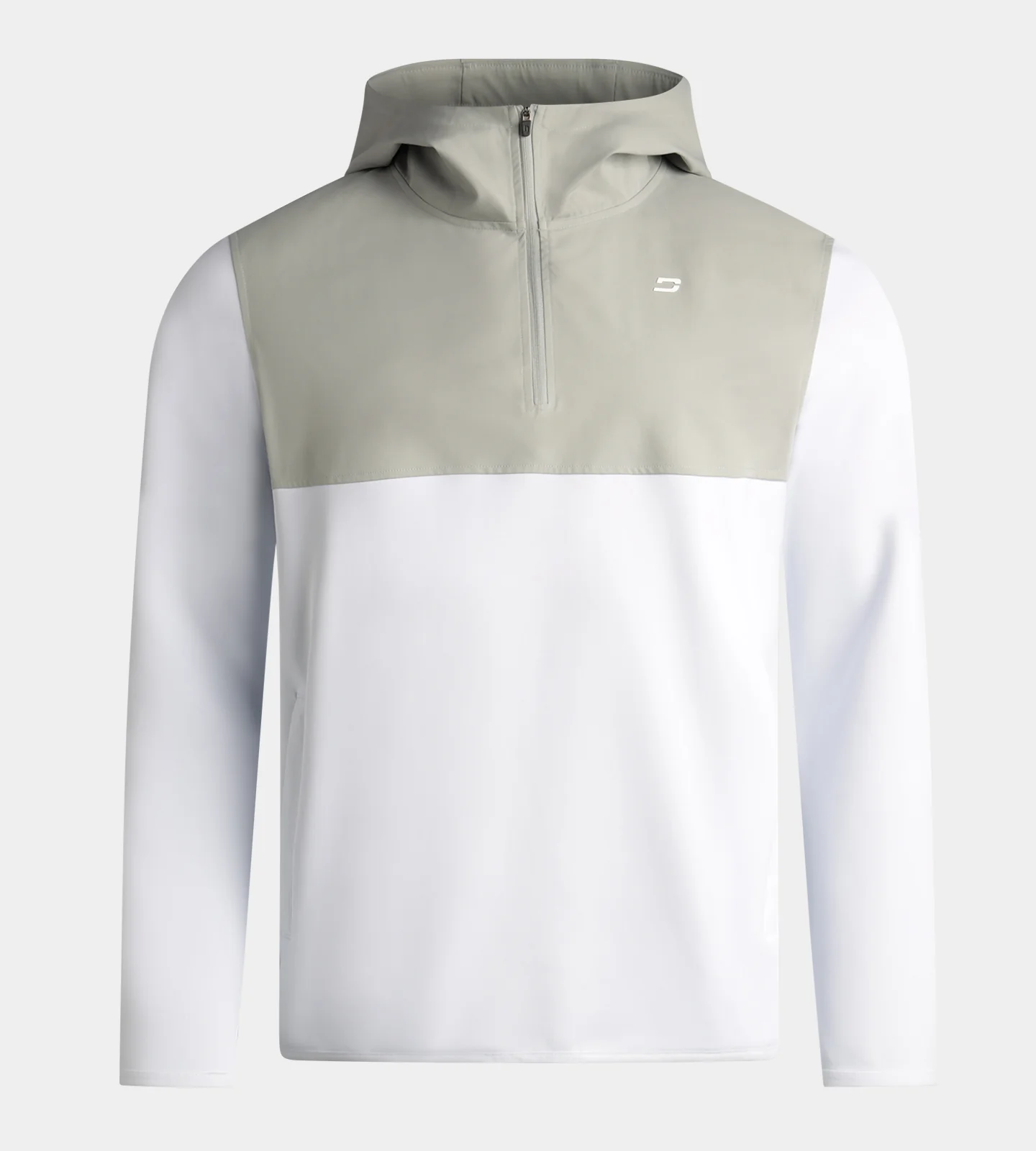 TOUR HOODIE - WHITE/GREY