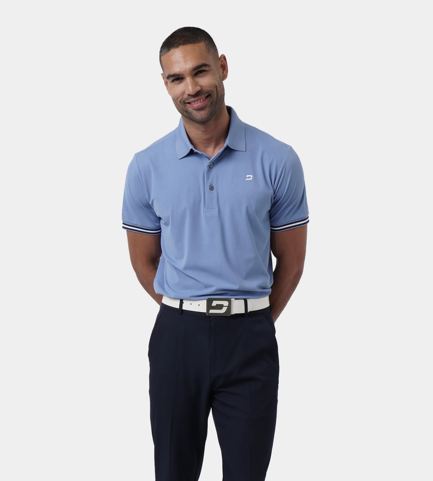 TOUR TEAM POLO - BLUE - Image 2