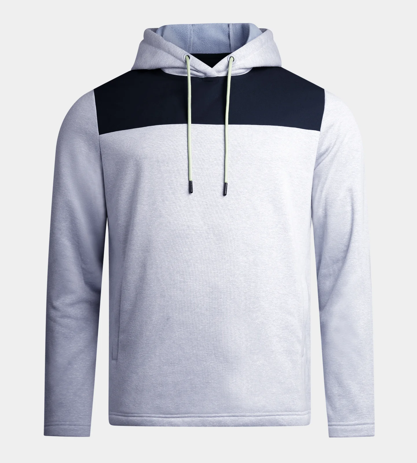 TRENDY HOODIE - BLUE/LIME
