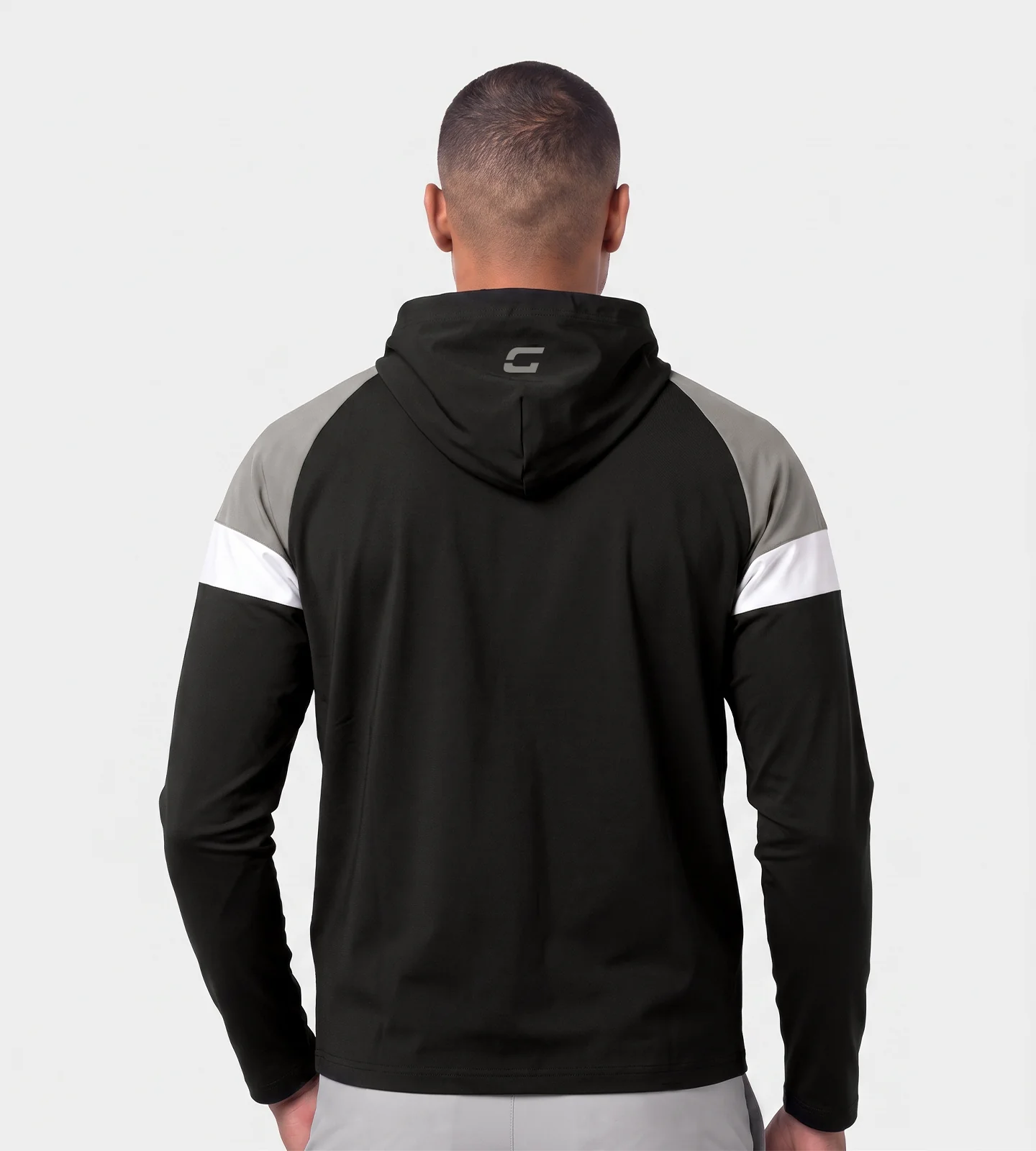 TWIST HOODIE - BLACK - Image 4