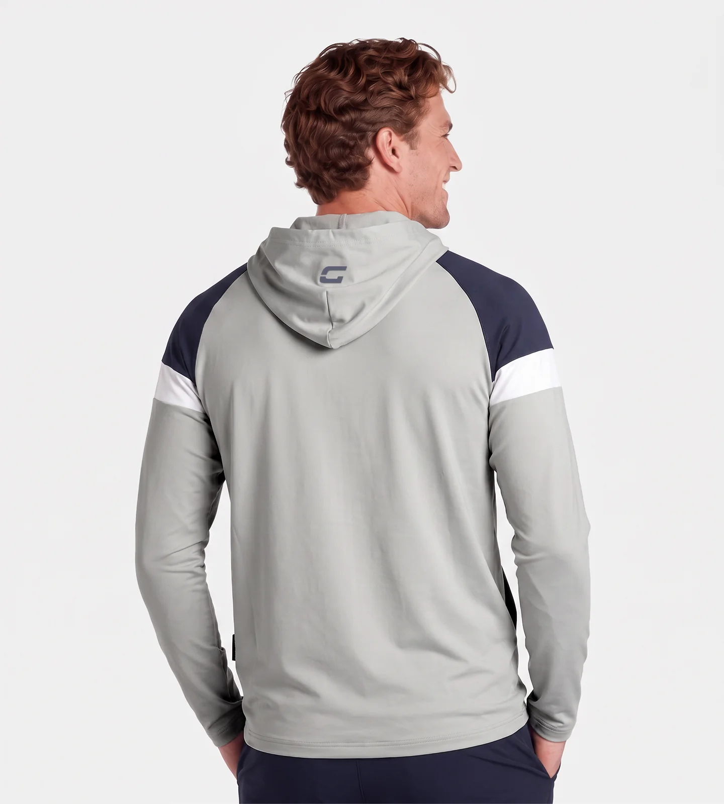 TWIST HOODIE - GREY - Image 4