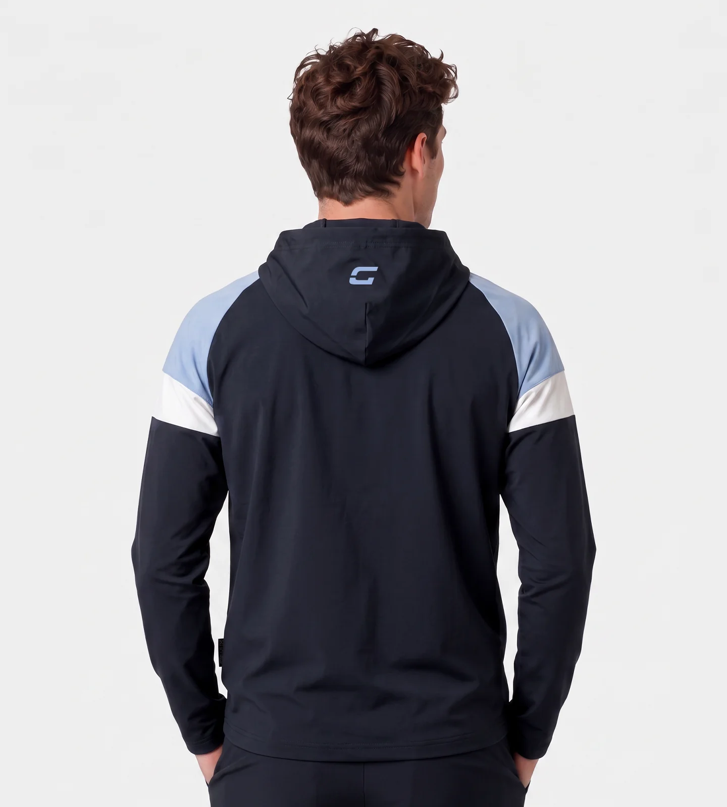 TWIST HOODIE - NAVY - Image 4