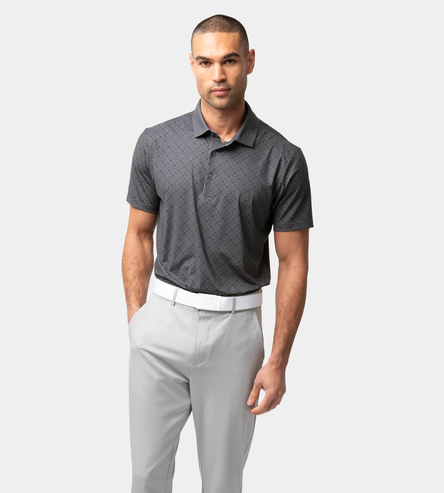 TWIST POLO - CHARCOAL - Image 2