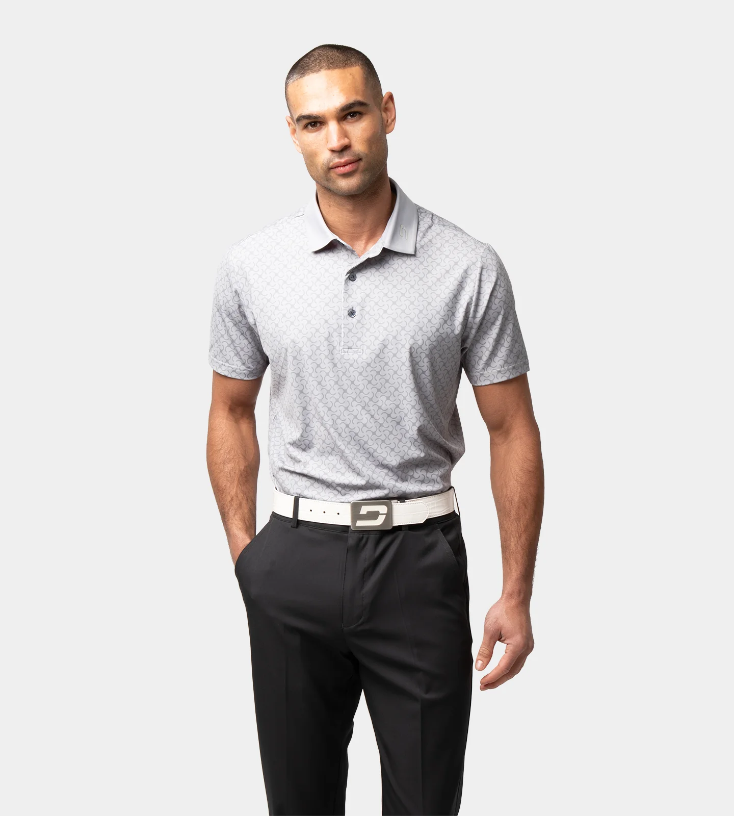 TWIST POLO - GREY - Image 2