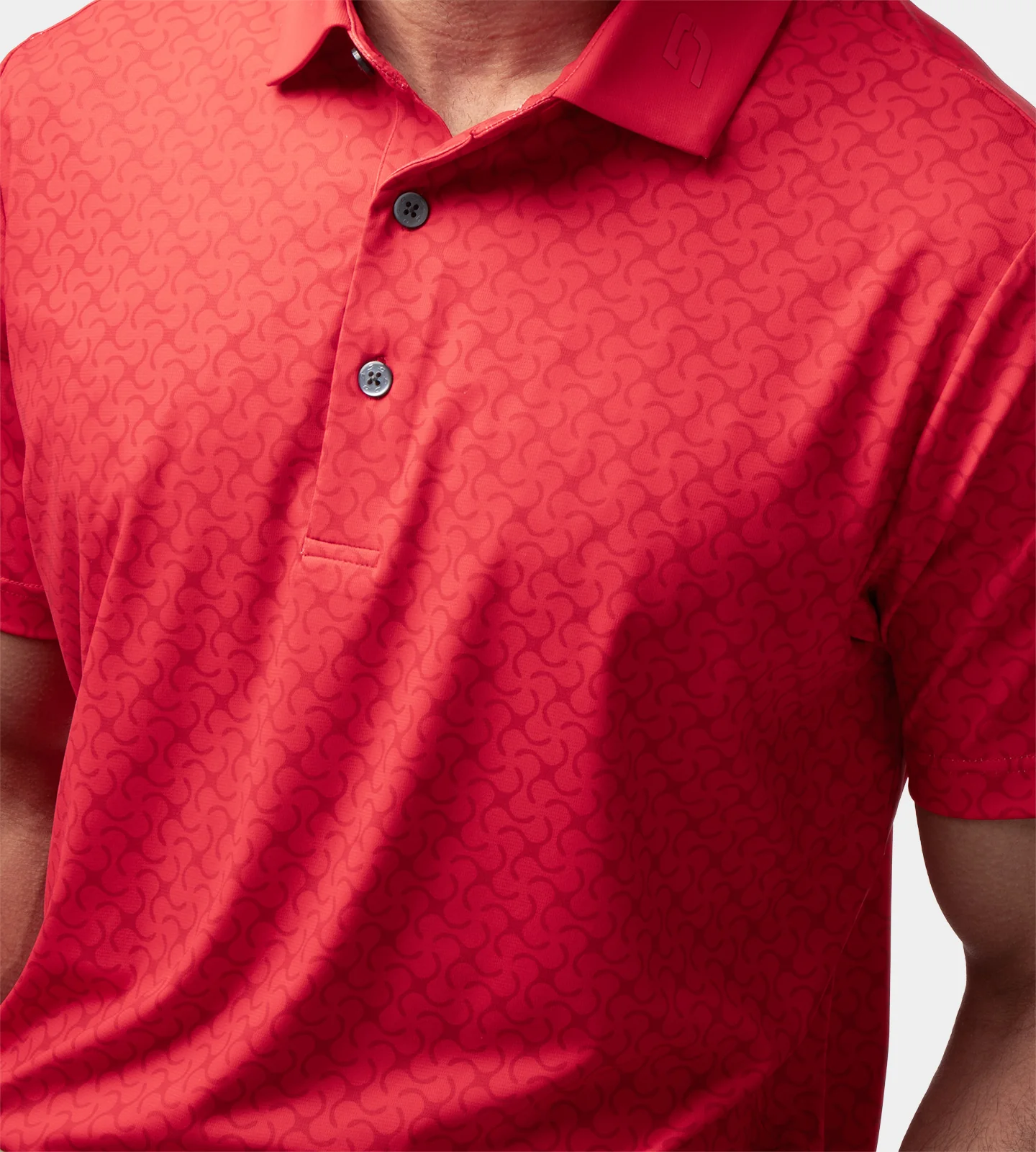 TWIST POLO - RED - Image 6