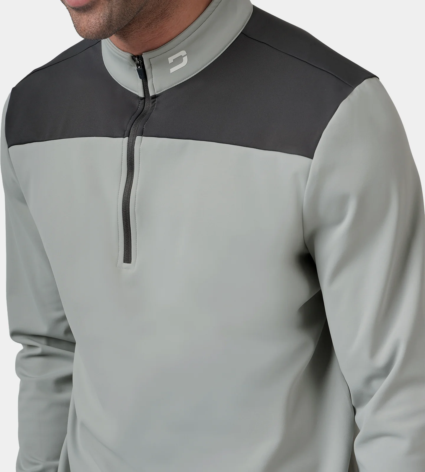 TWO-TONE MIDLAYER - GREY - Image 5