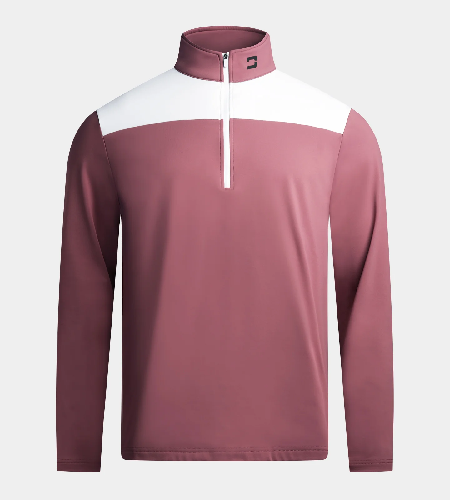 TWO-TONE MIDLAYER - MULBERRY