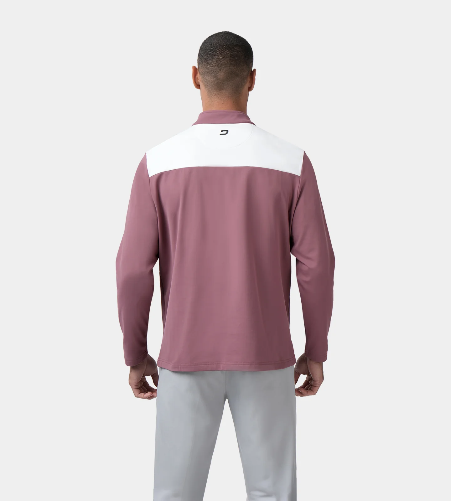 TWO-TONE MIDLAYER - MULBERRY - Image 4
