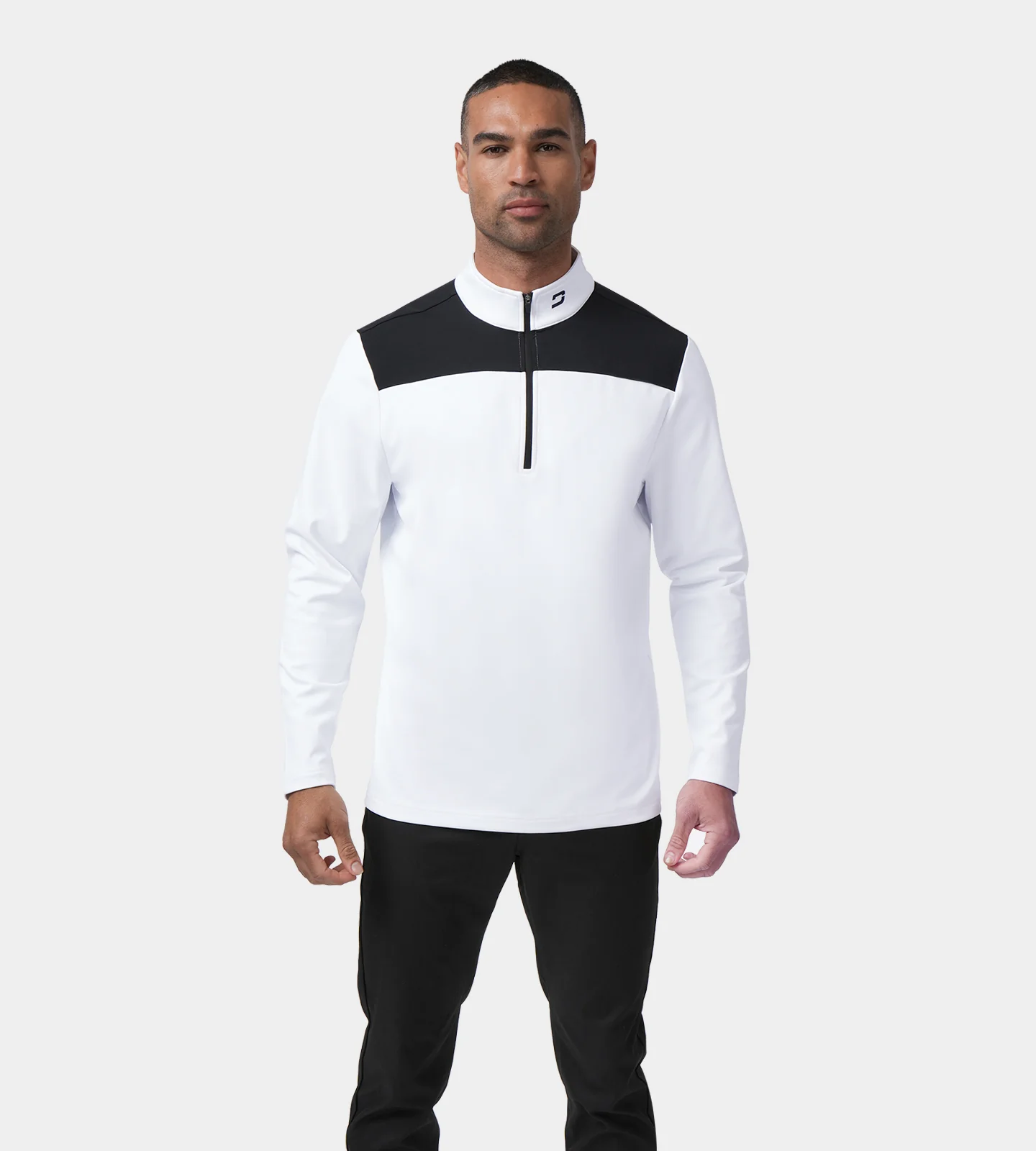 TWO-TONE MIDLAYER - WHITE - Image 3