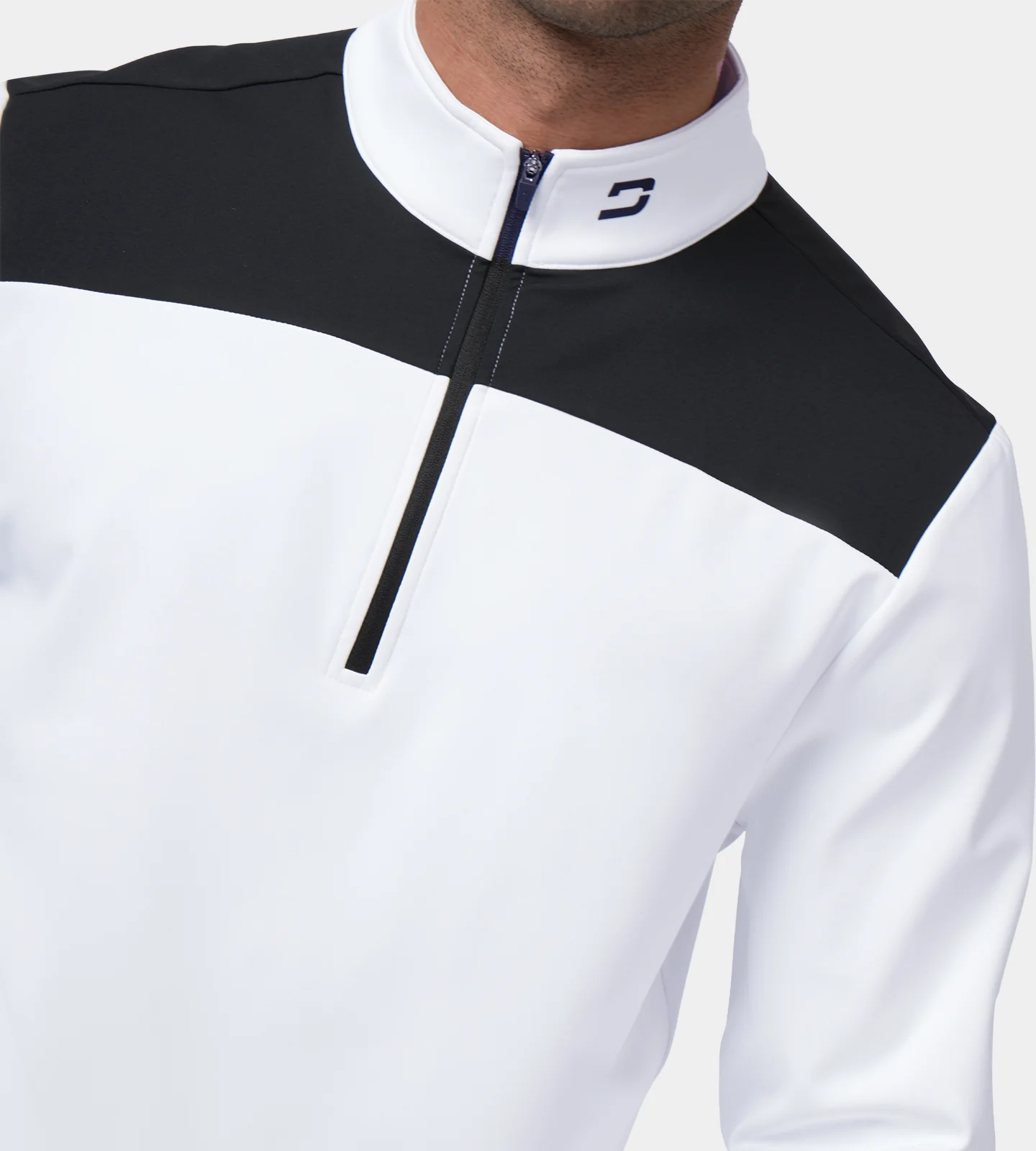 TWO-TONE MIDLAYER - WHITE - Image 5