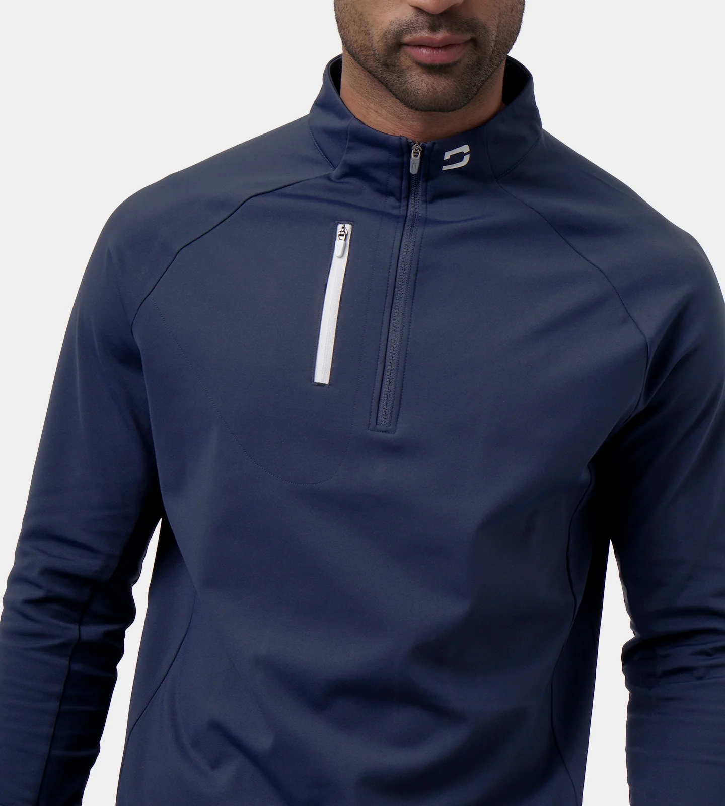ULTRA BLEND 3.0 1/4 ZIP - NAVY - Image 5