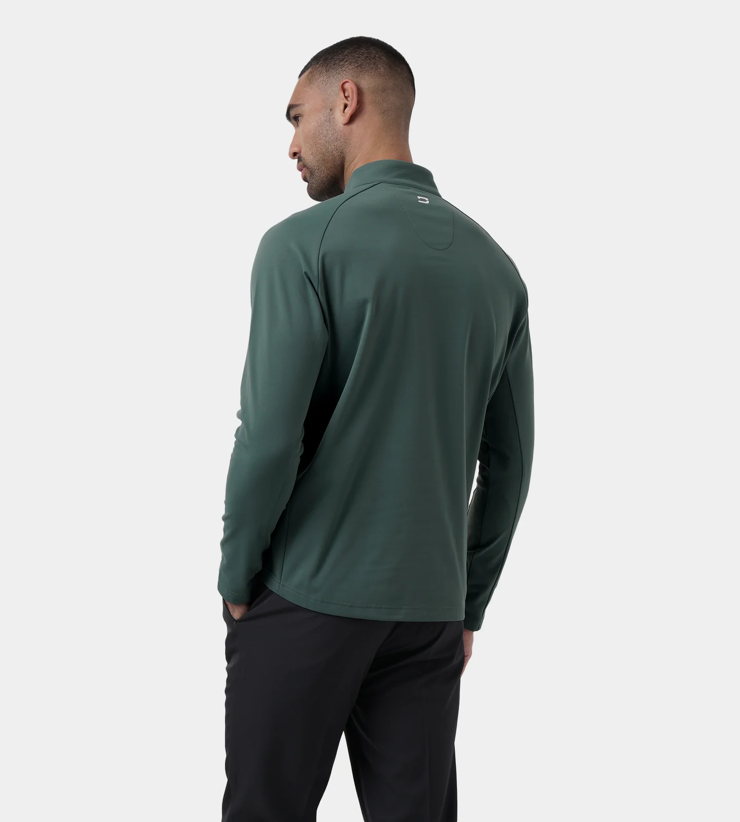 ULTRA BLEND 3.0 1/4 ZIP - SAGE - Image 6