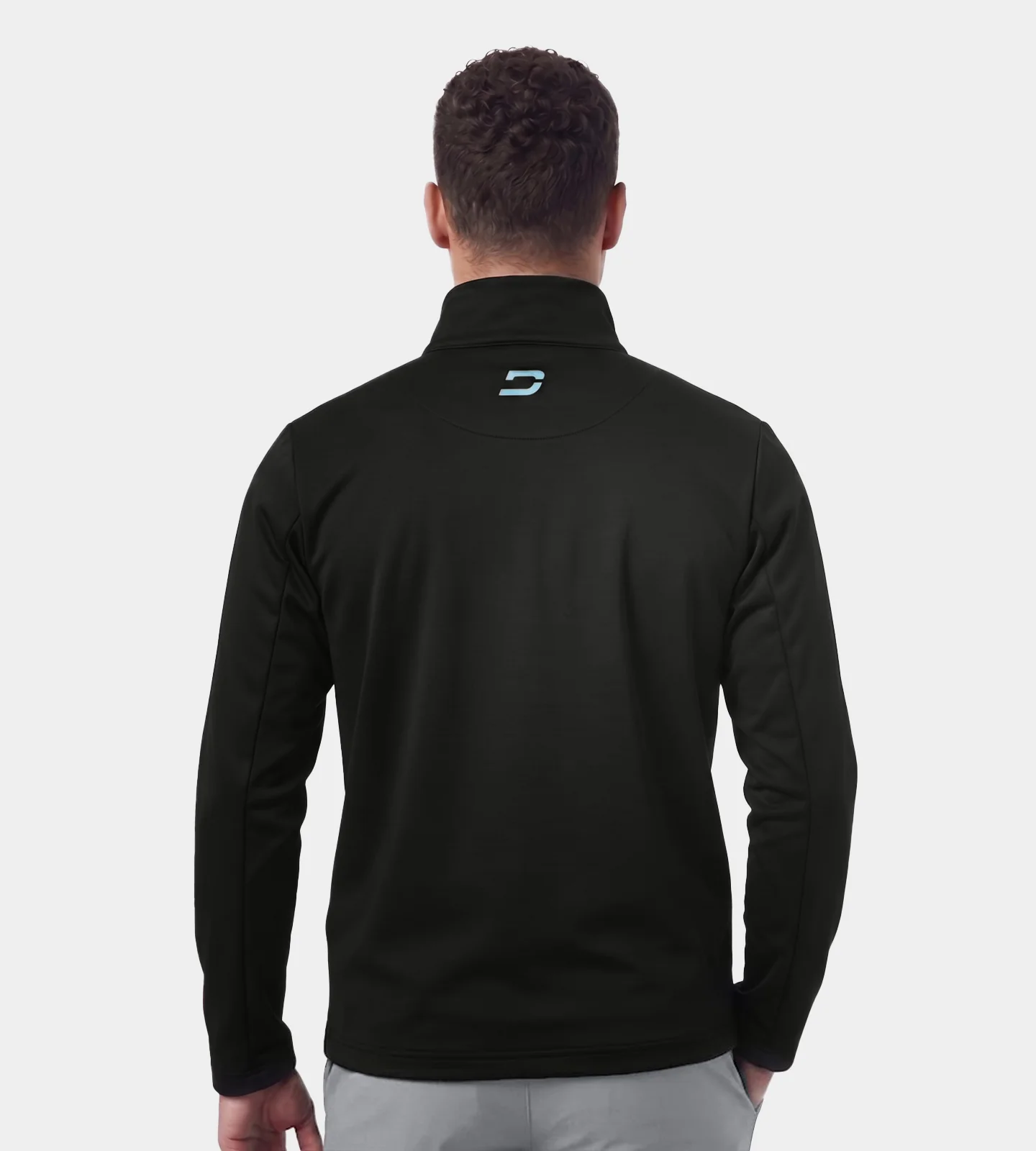 WALTER JACKET - BLACK/BLUE - Image 4
