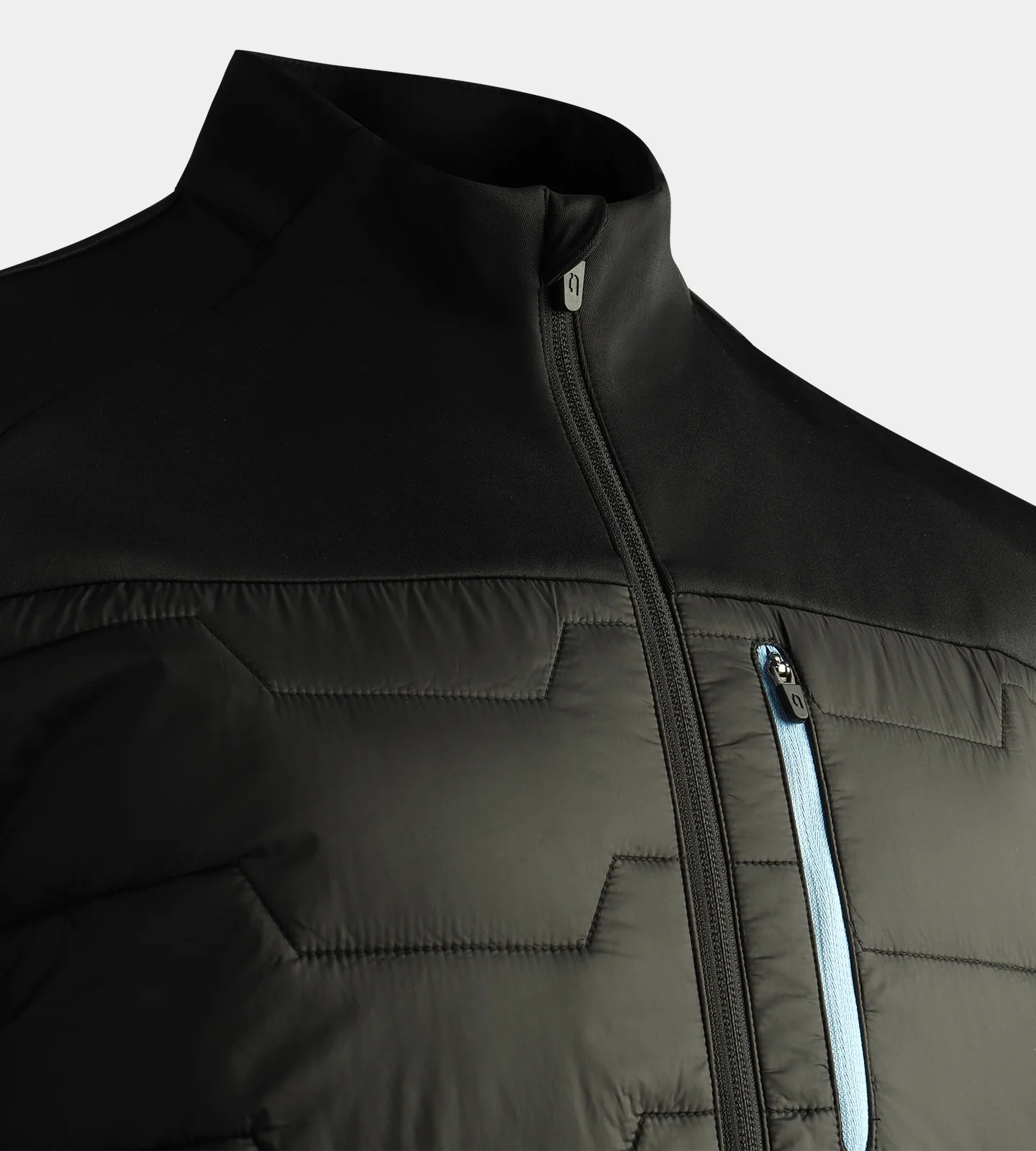 WALTER JACKET - BLACK/BLUE - Image 5
