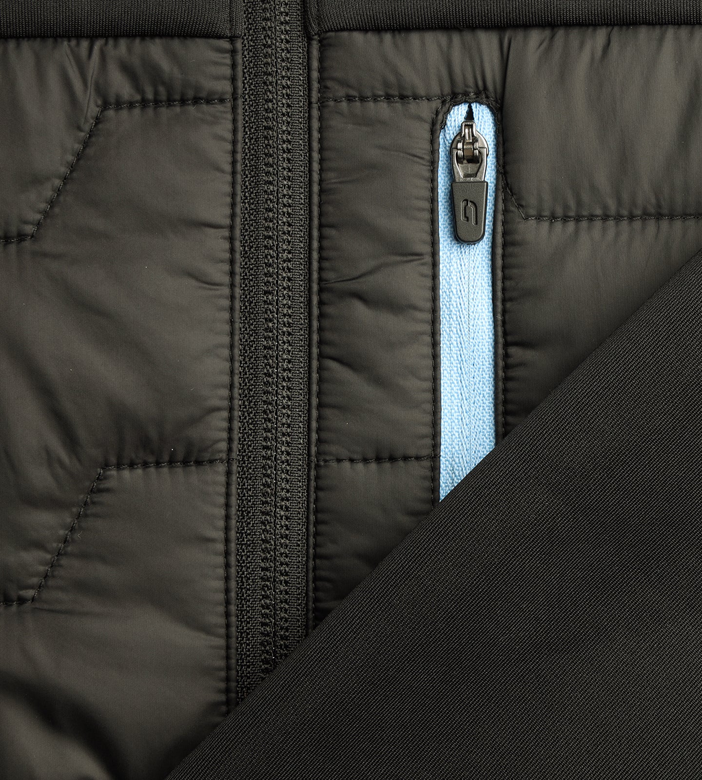 WALTER JACKET - BLACK/BLUE - Image 8